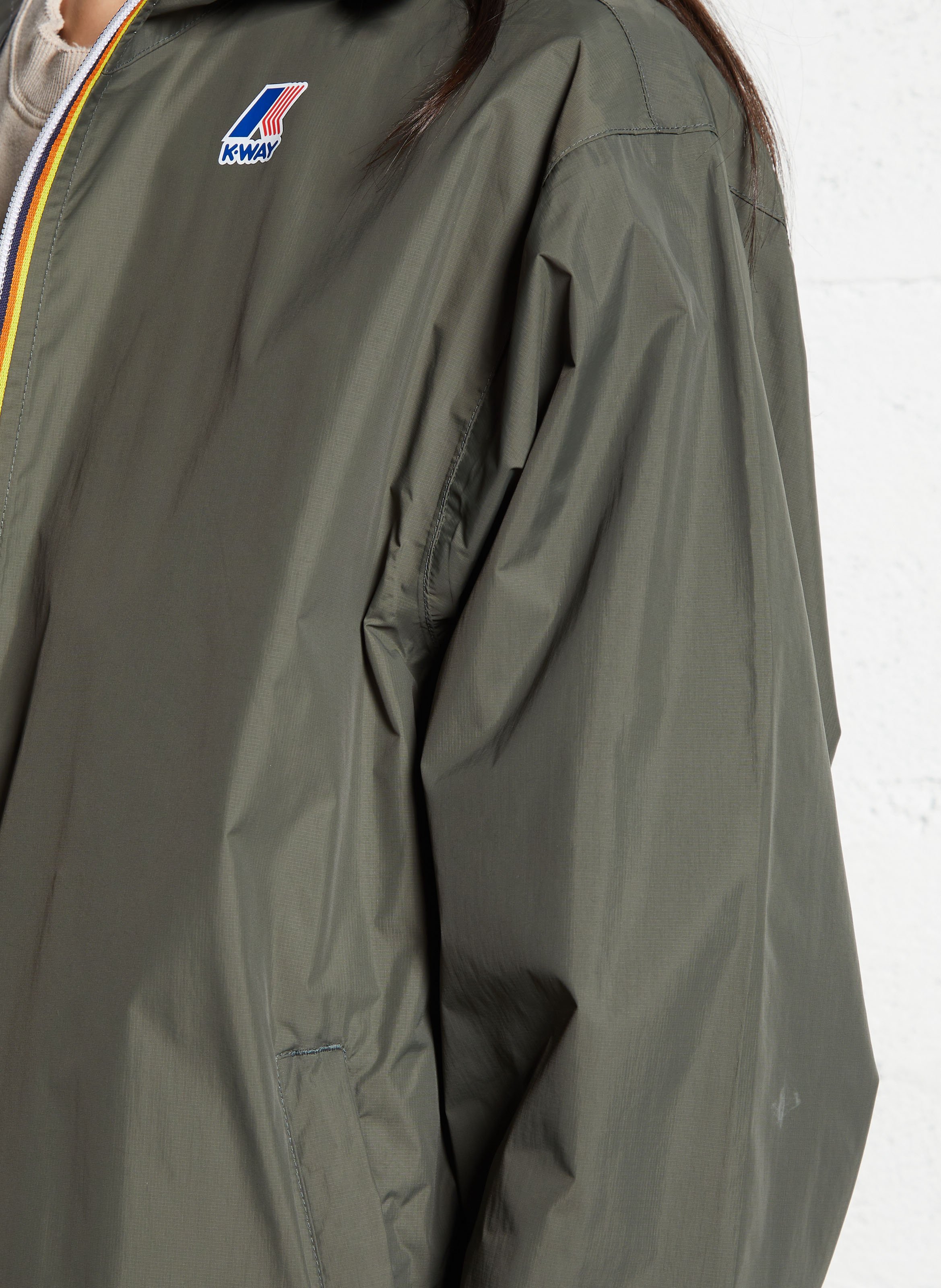 Regenjacke K-WAY Grun