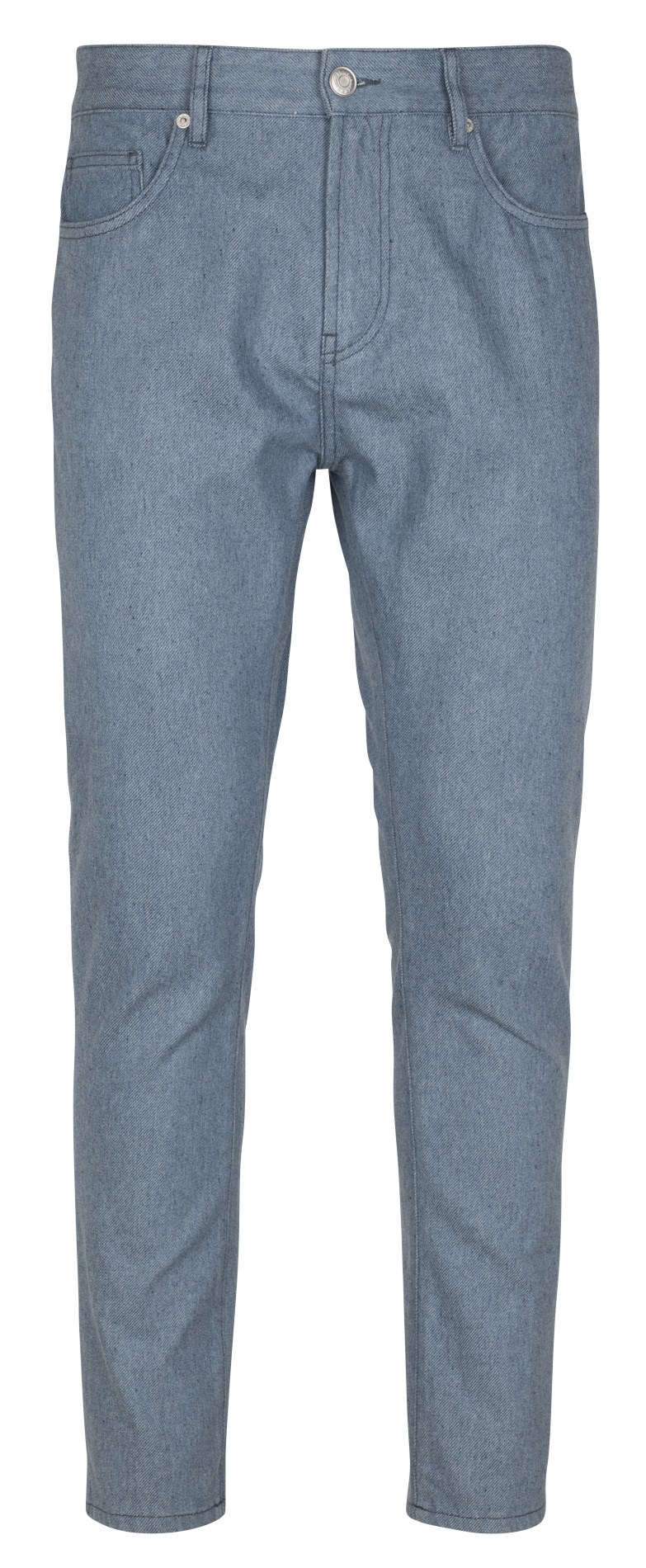 Straight leg jeans with a mottled effect, 5 pockets IKKS Blue