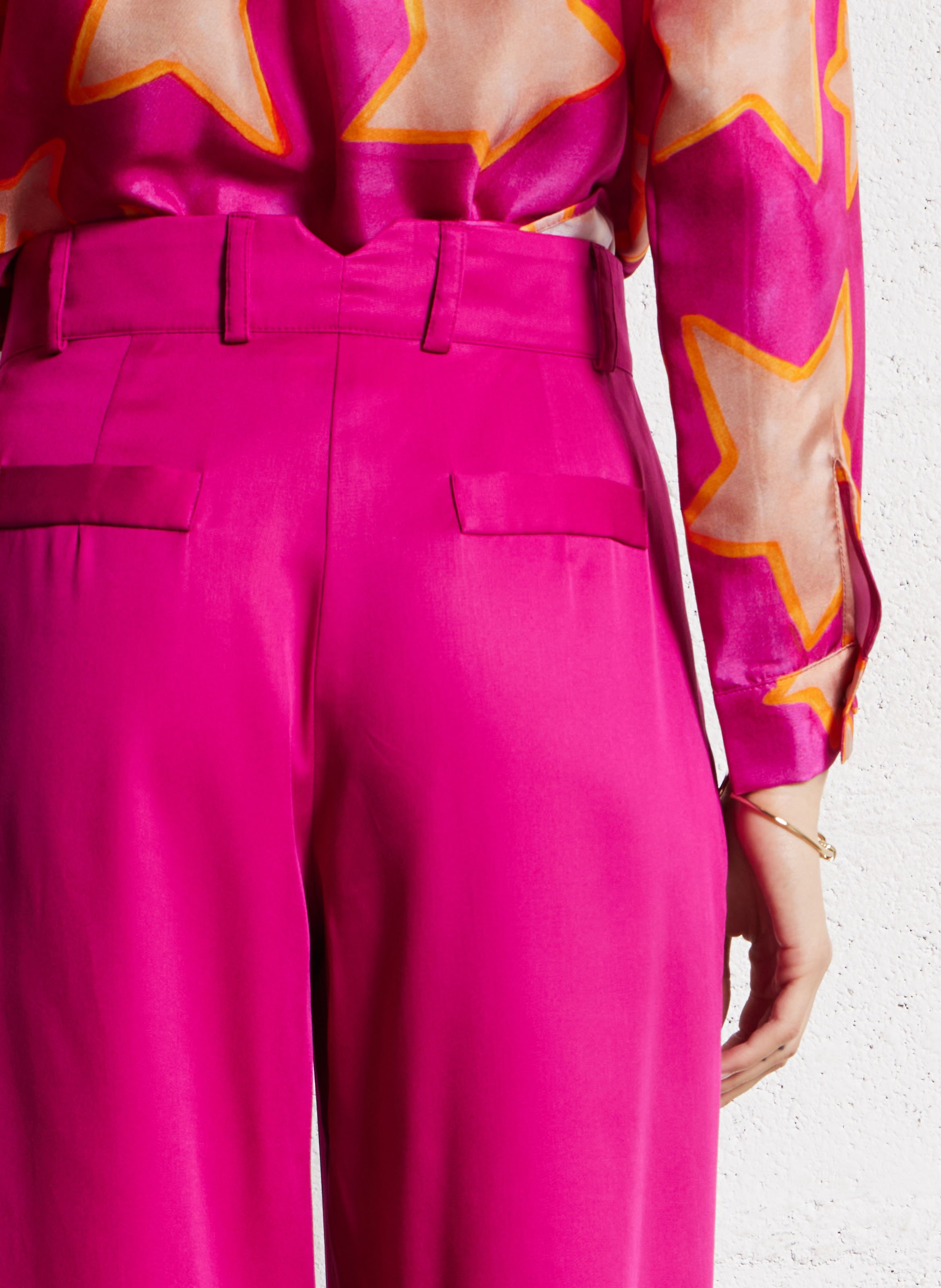 Wide trousers ELISE CHALMIN Pink