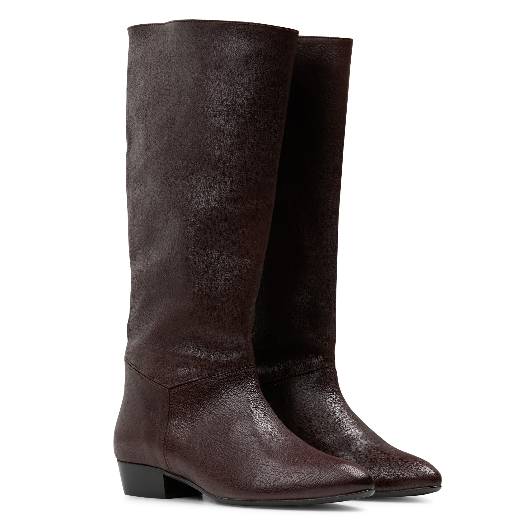 Bottes en cuir  ANONYMOUS COPENHAGEN Marron