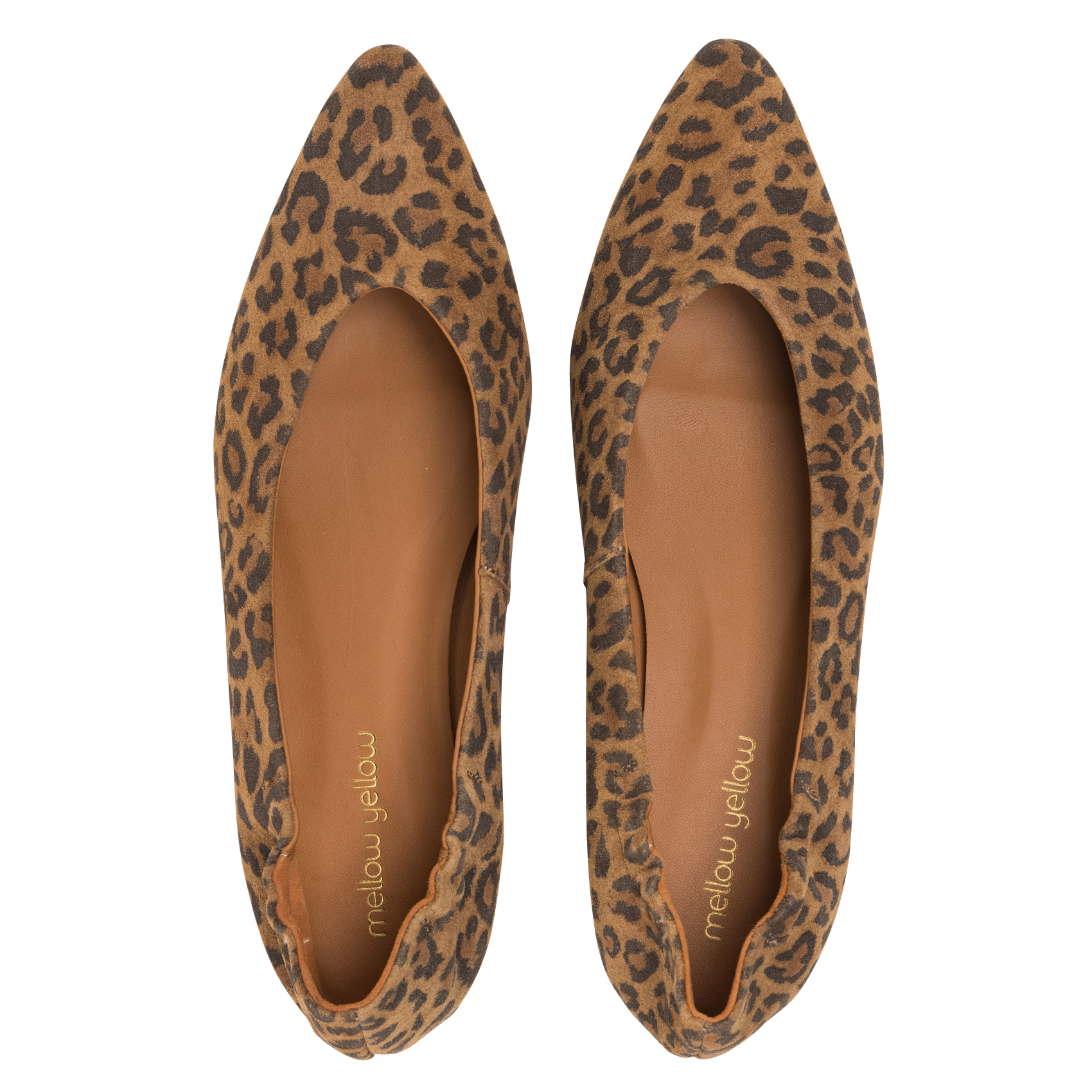 Ballerines en cuir velours imprimé MELLOW YELLOW Multicolore