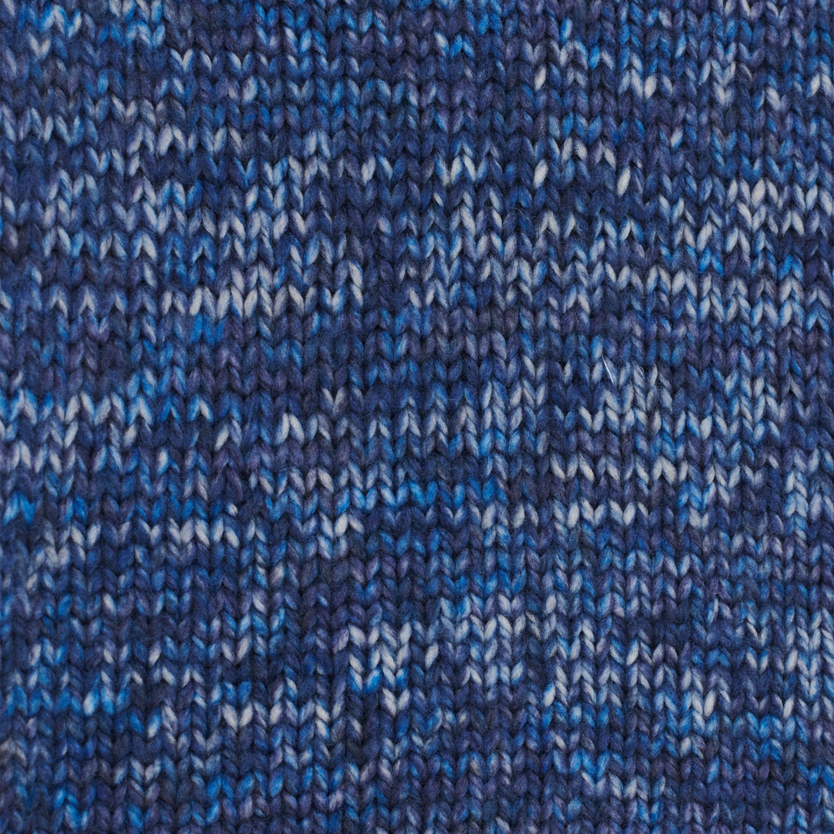 Echarpe épaisse chinée en laine PABLO Bleu