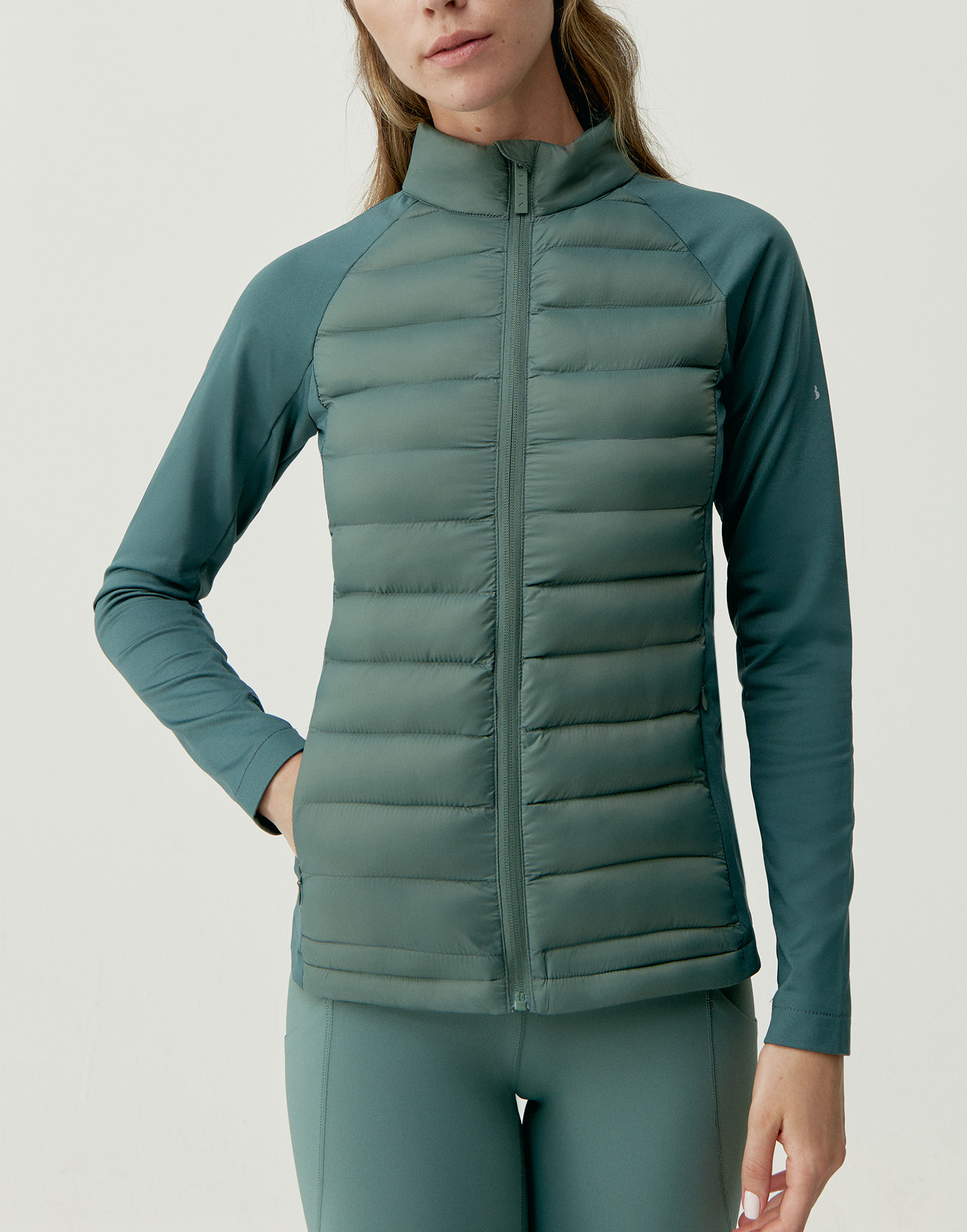 Quilted outerwear jacket BORN LIVING YOGA