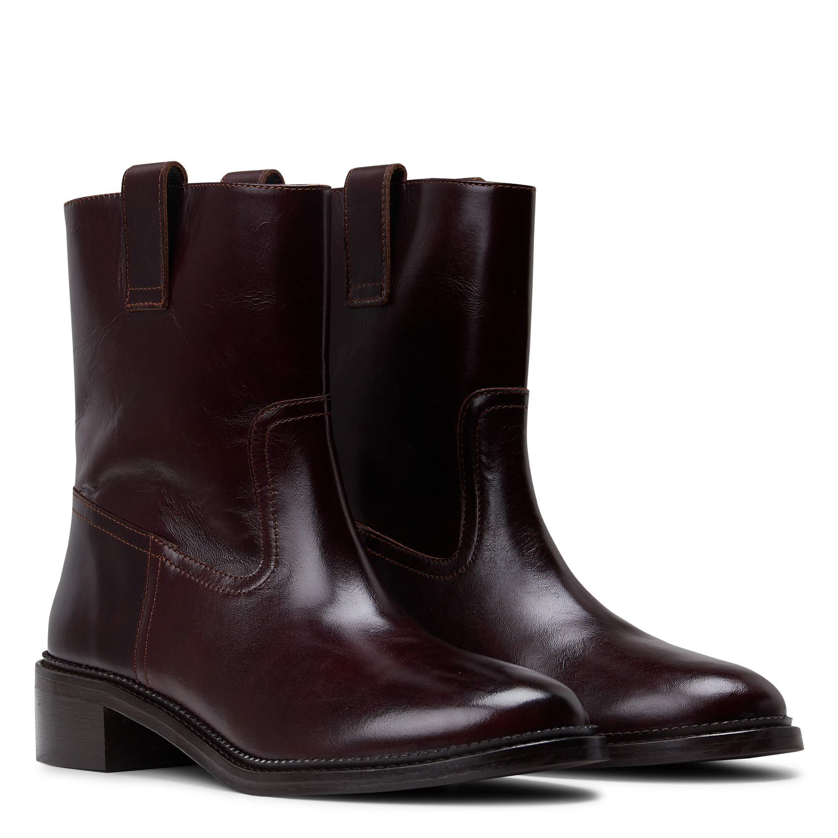 Bottines en cuir BOBBIES Marron