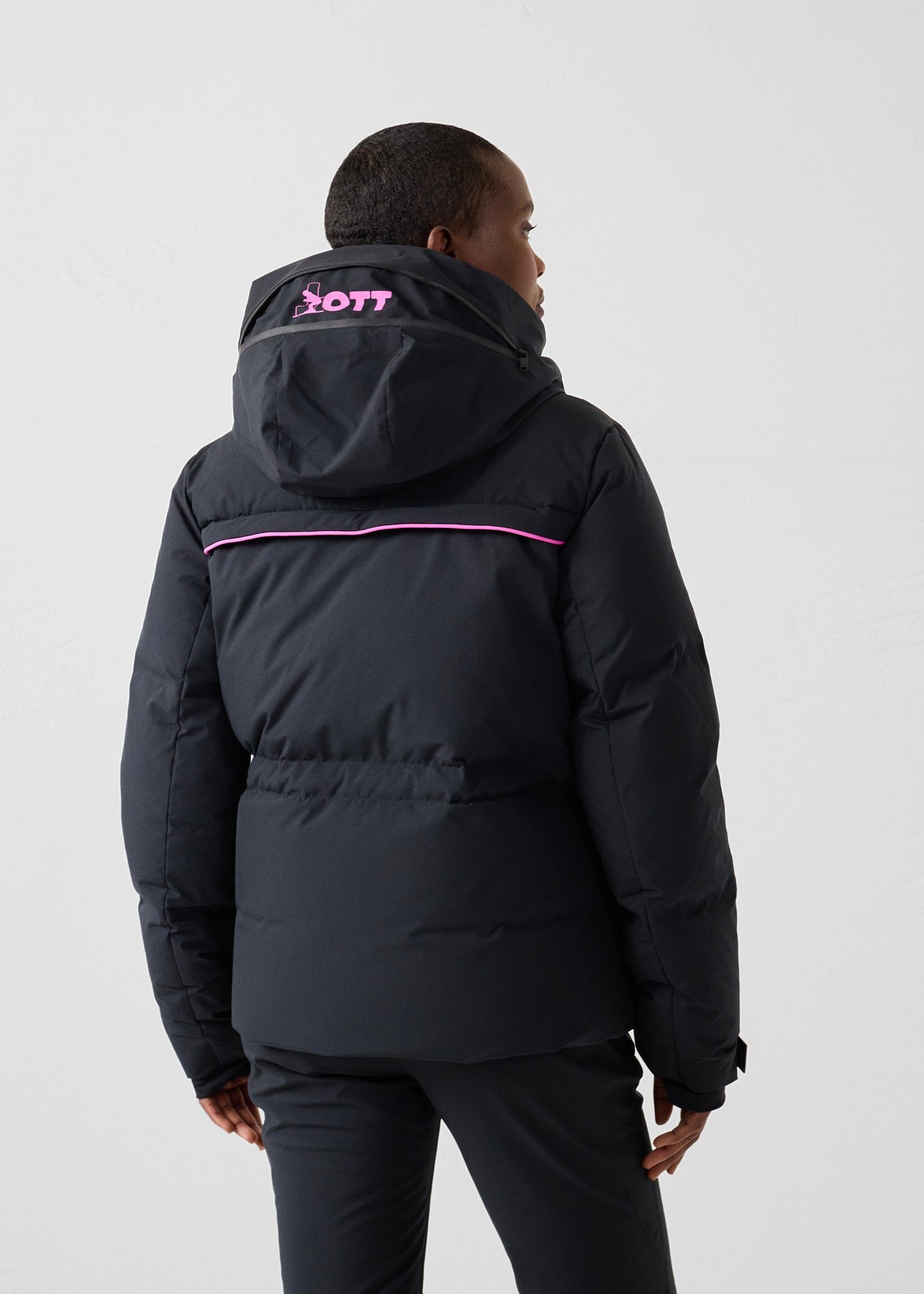 Soldanelle extreme cold ski jacket JOTT Black