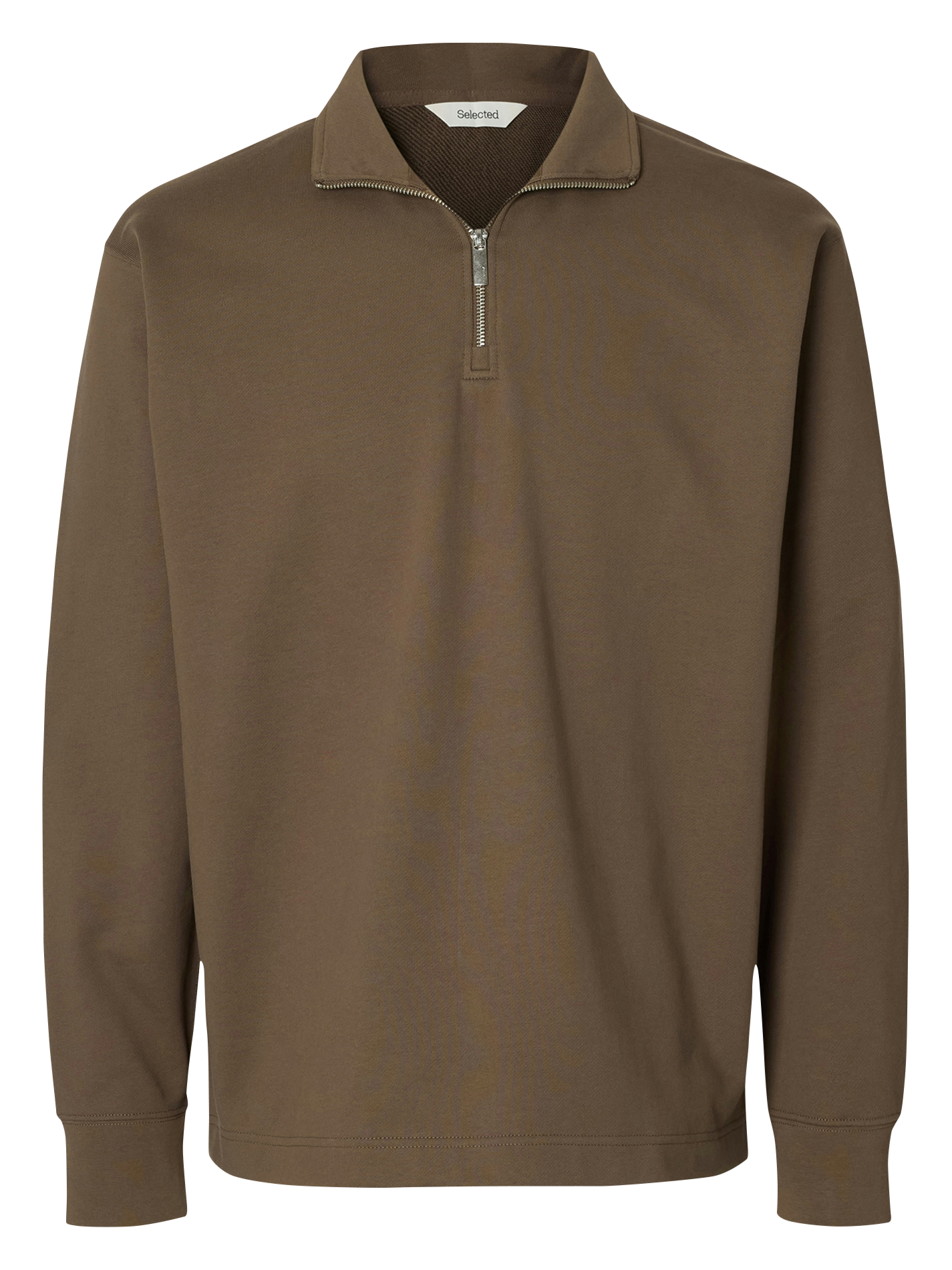 Regular-fit polo shirt SELECTED Brown