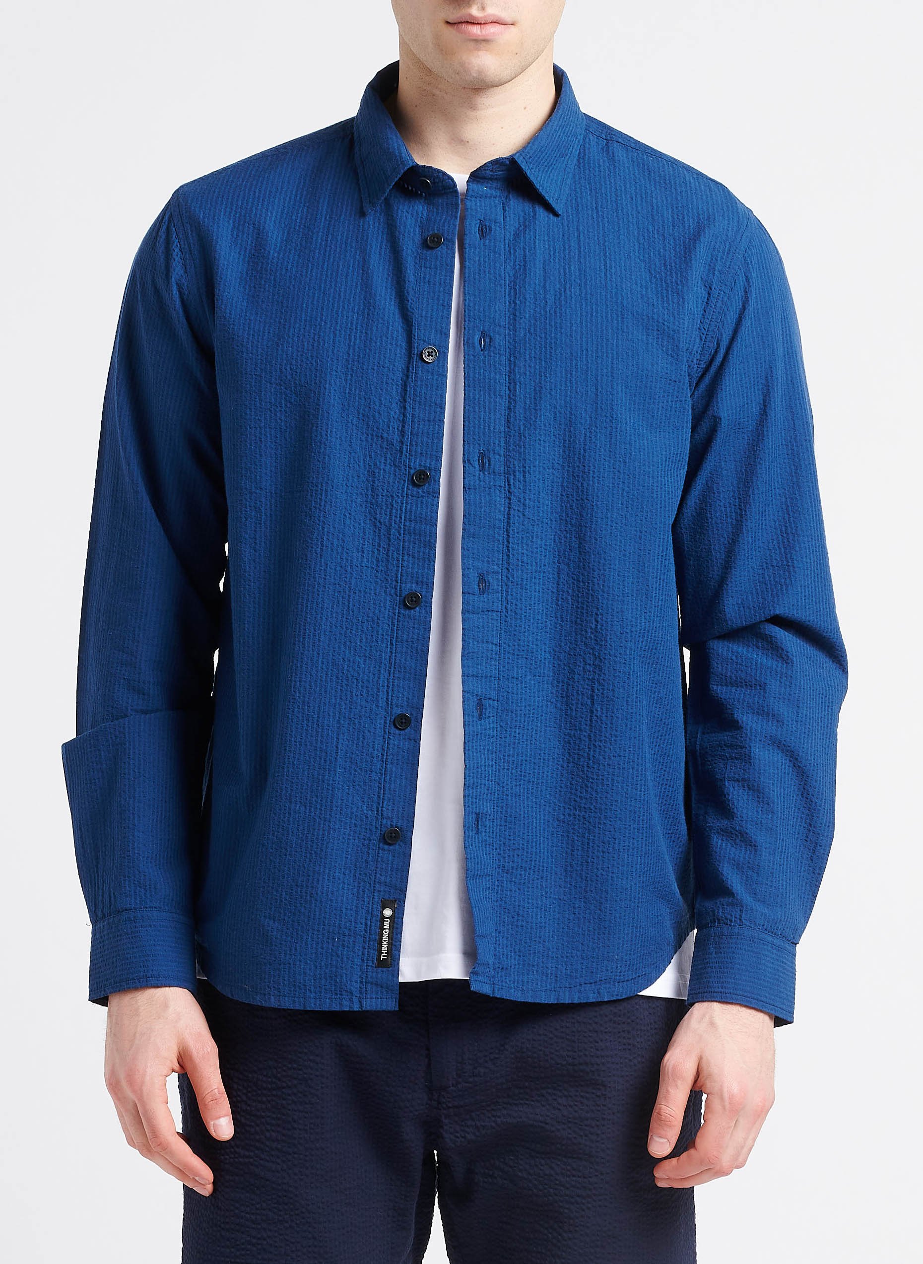 Chemise à carreaux 100% coton  THINKING MU