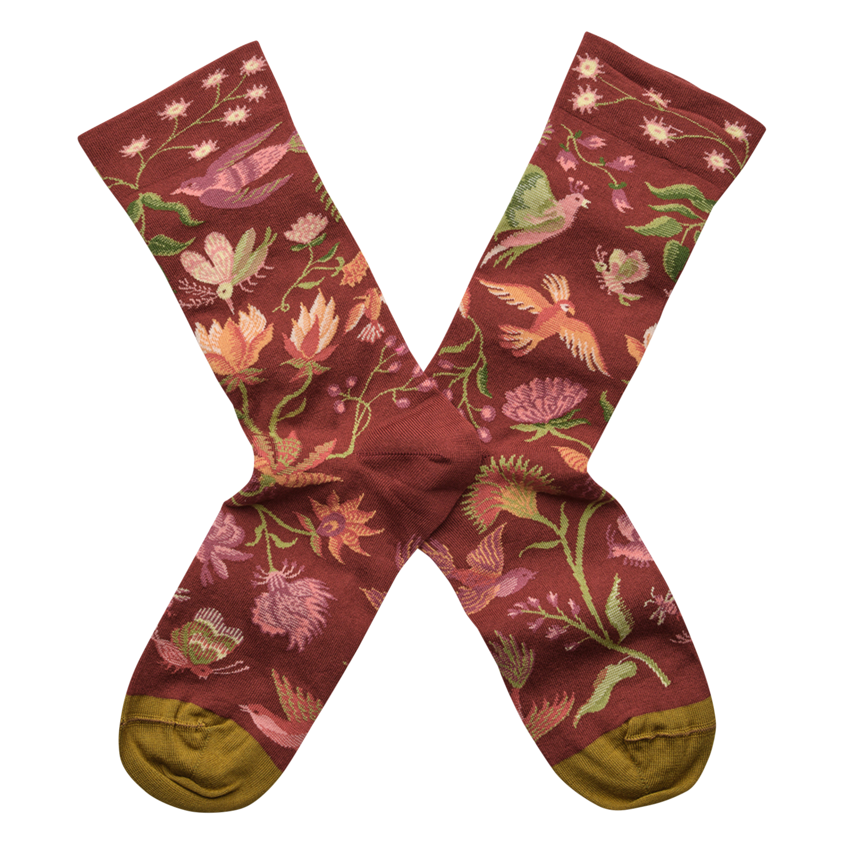 Floral pattern cotton blend socks BONNE MAISON Multicolored