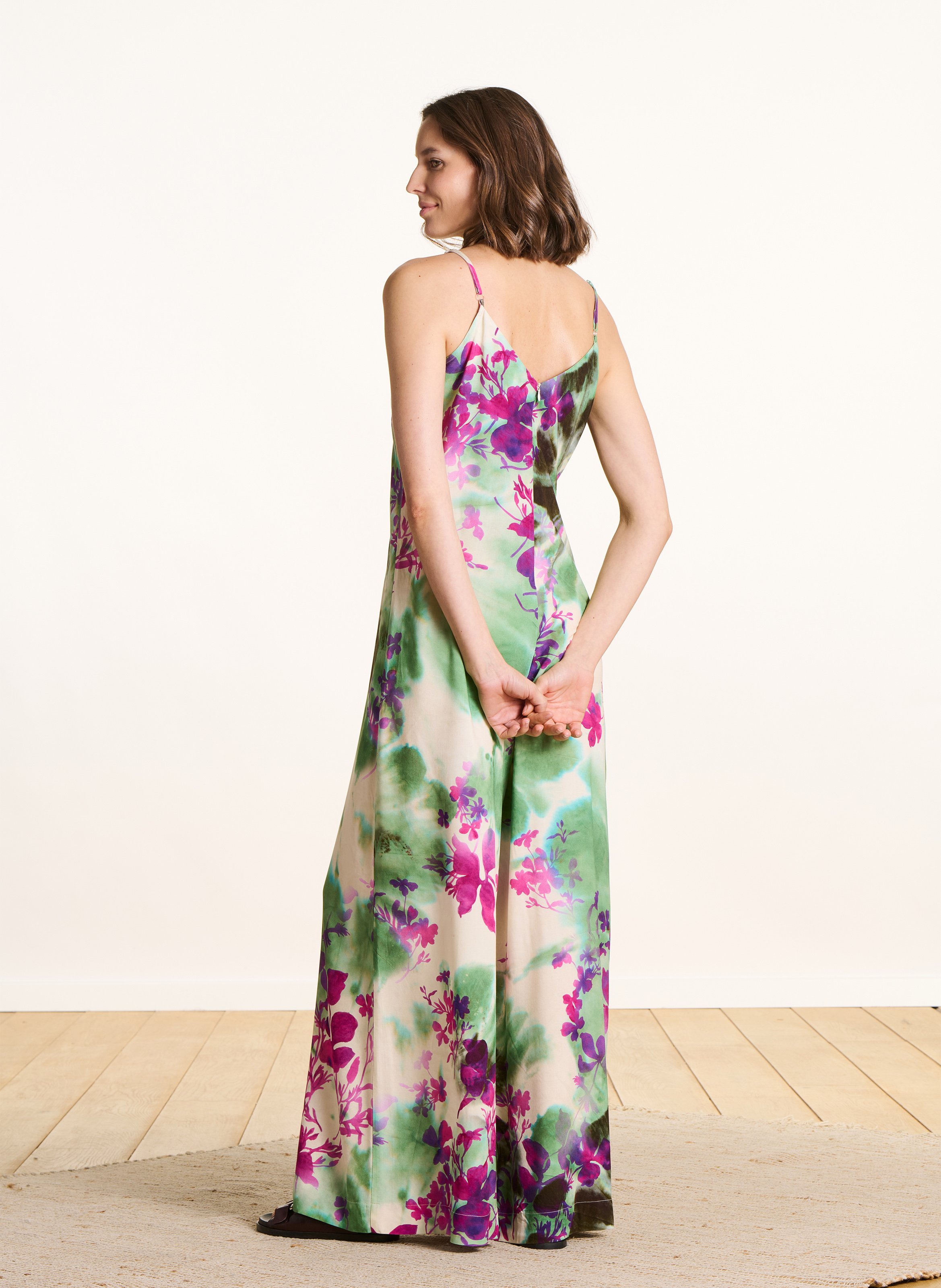 Plain strappy jumpsuit LA FEE MARABOUTEE Multicolored