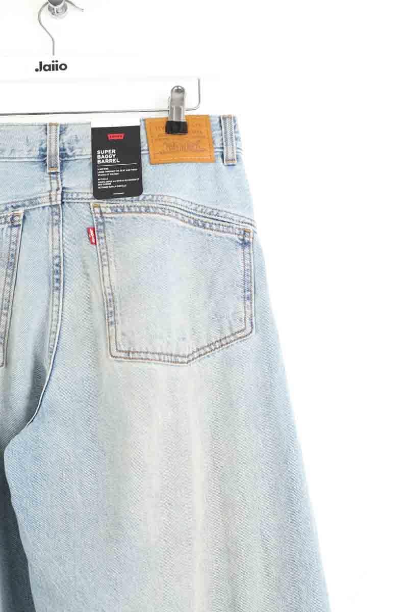 Straight cotton-blend pants LEVI'S - Seconde main Blue