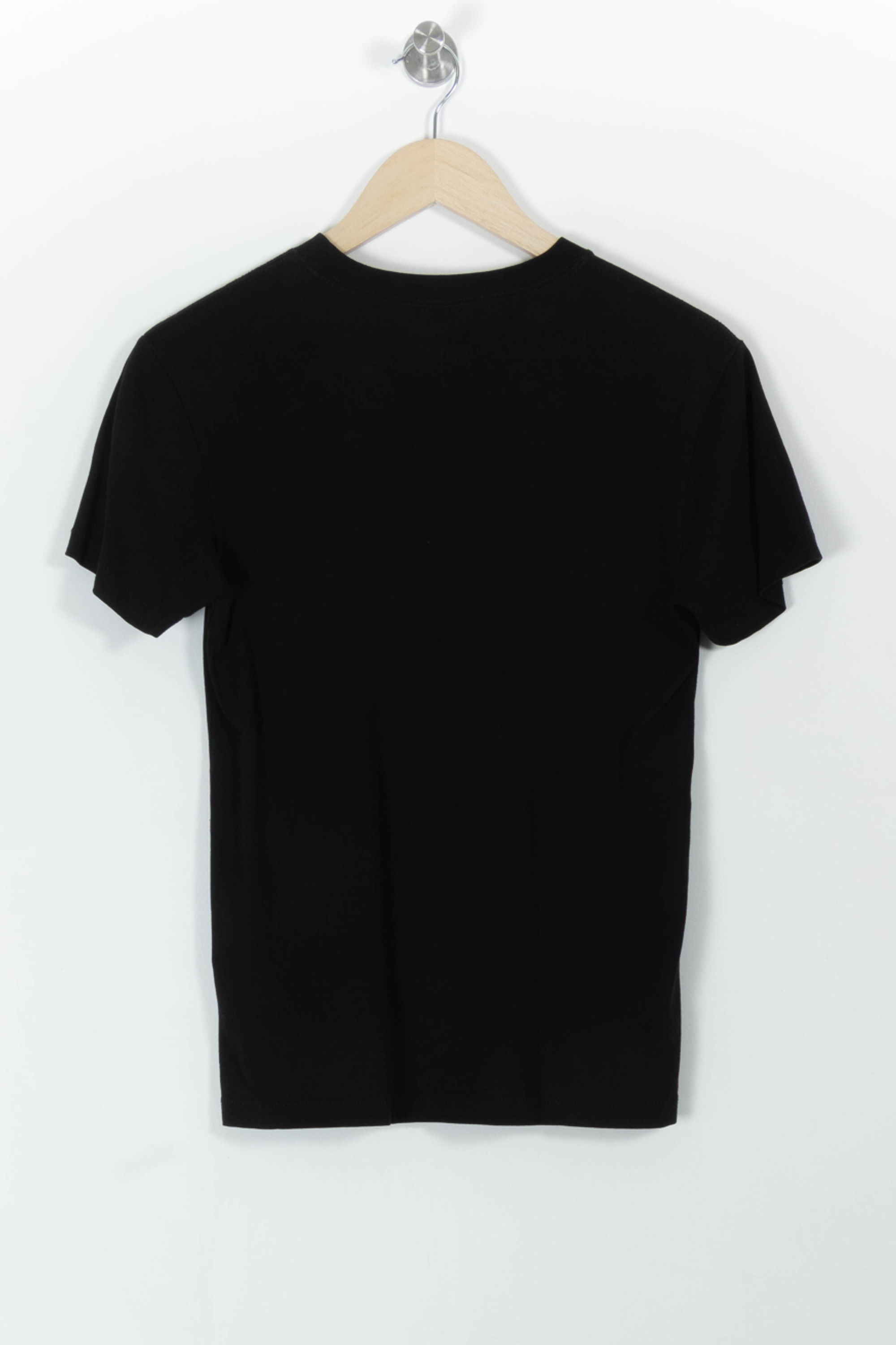 Tommy Badge T-shirt GANNI - Seconde Main Black