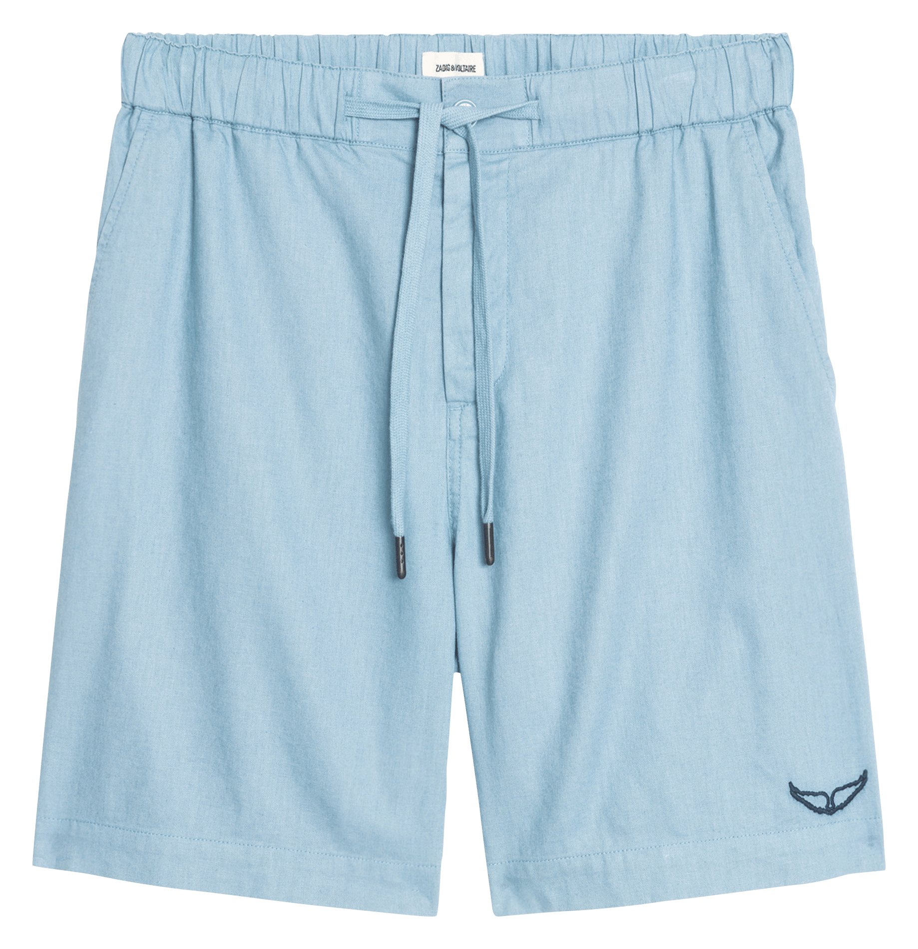 Grote bermuda van linnen en katoen ZADIG&VOLTAIRE Blauw