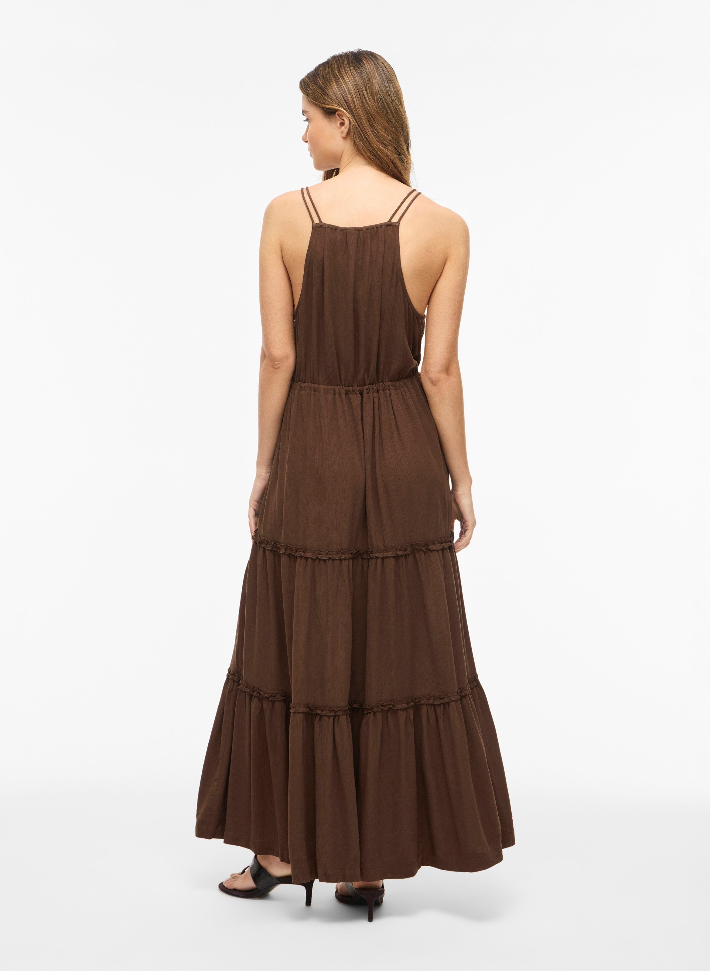 Loose-fit long dress VILA Black