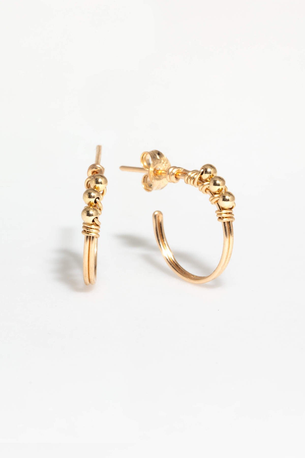 Thea Hoop Earrings - Gold YAY Golden