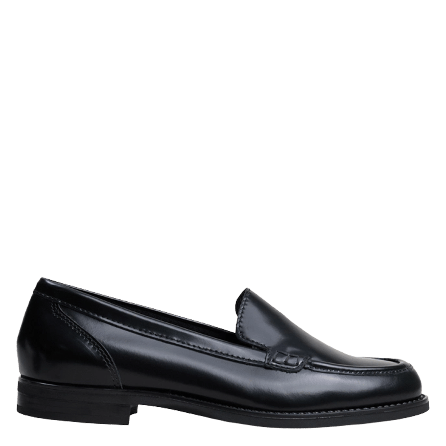 Leather loafers JONAK Black