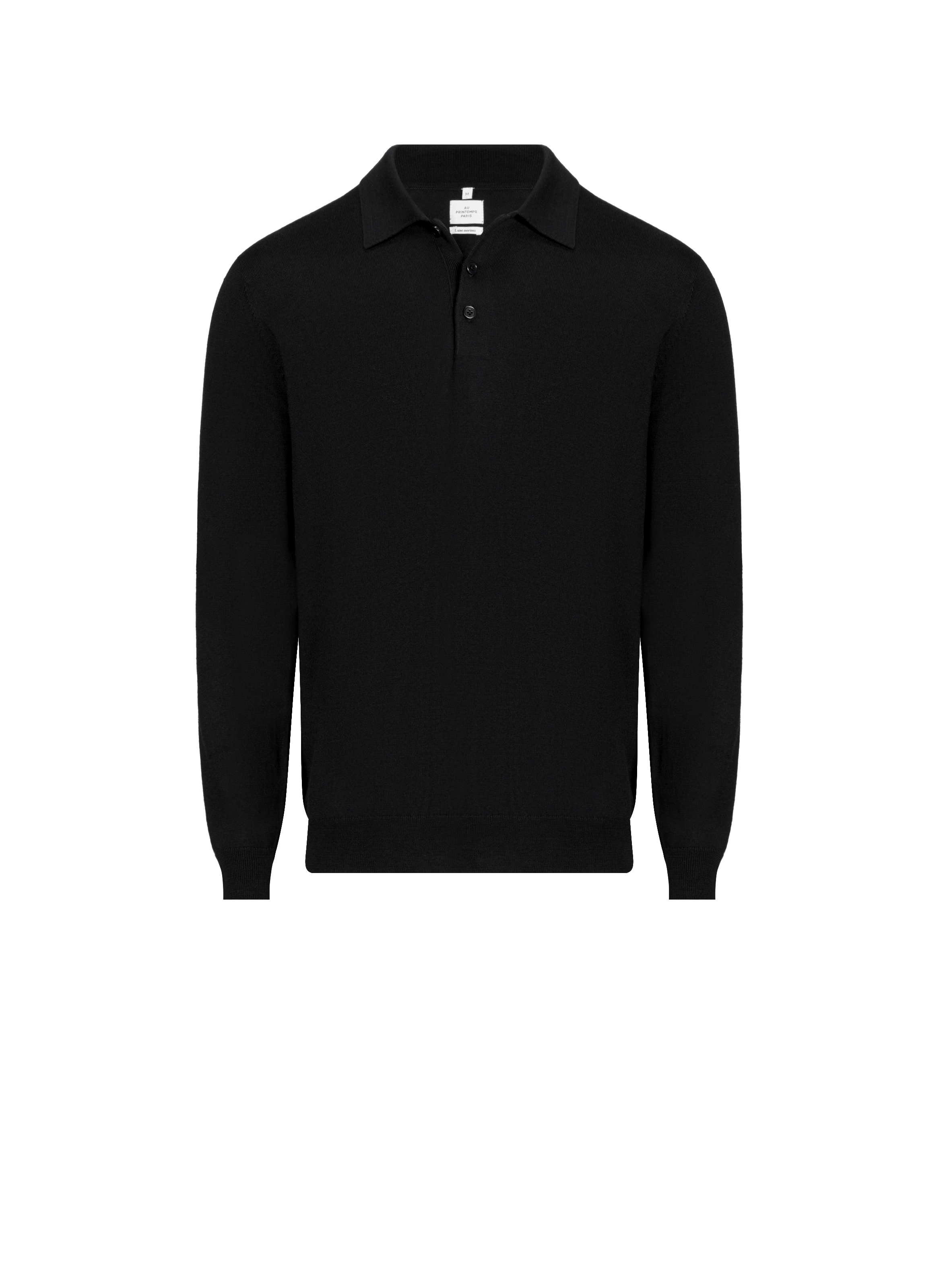 Long-sleeve merino wool flex-p polo AU PRINTEMPS PARIS