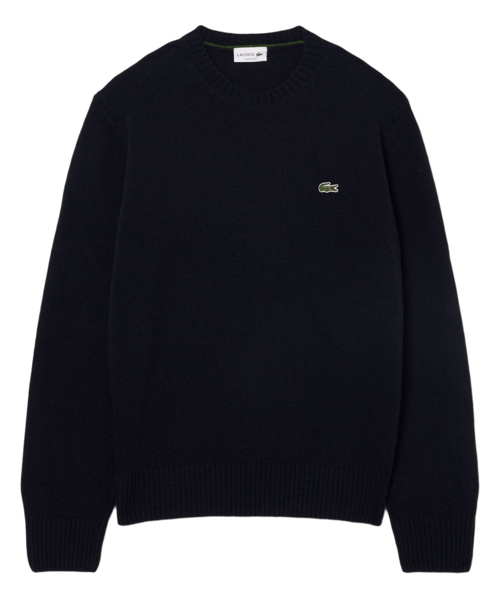 Fine wool sweater LACOSTE Blue