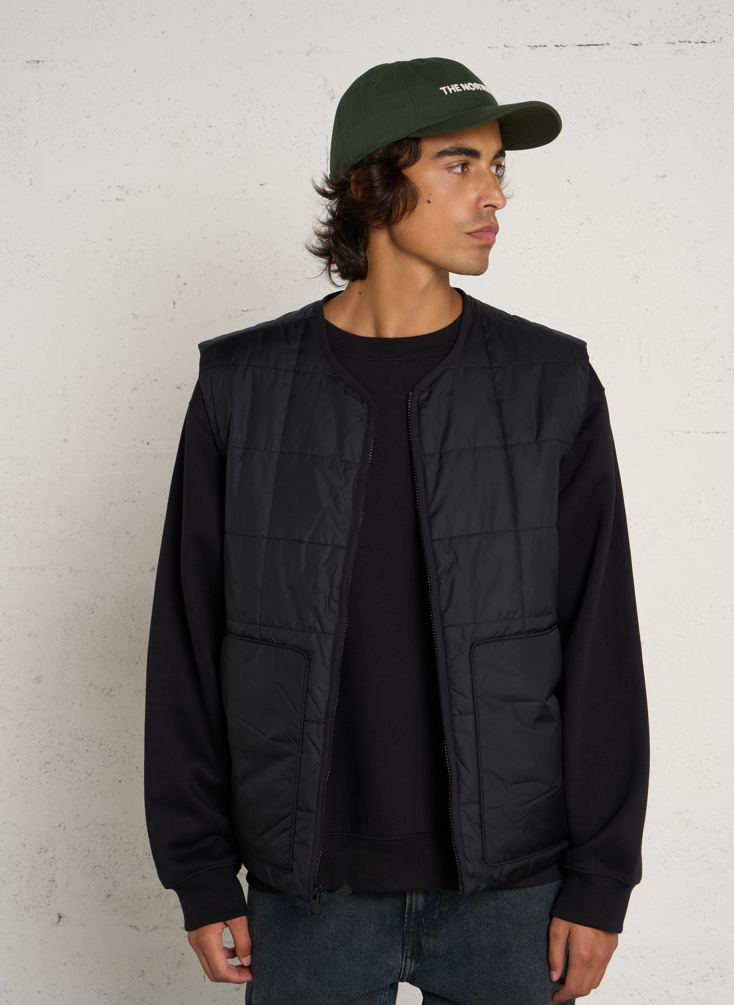 Ärmellose weite Weste THE NORTH FACE Schwarz