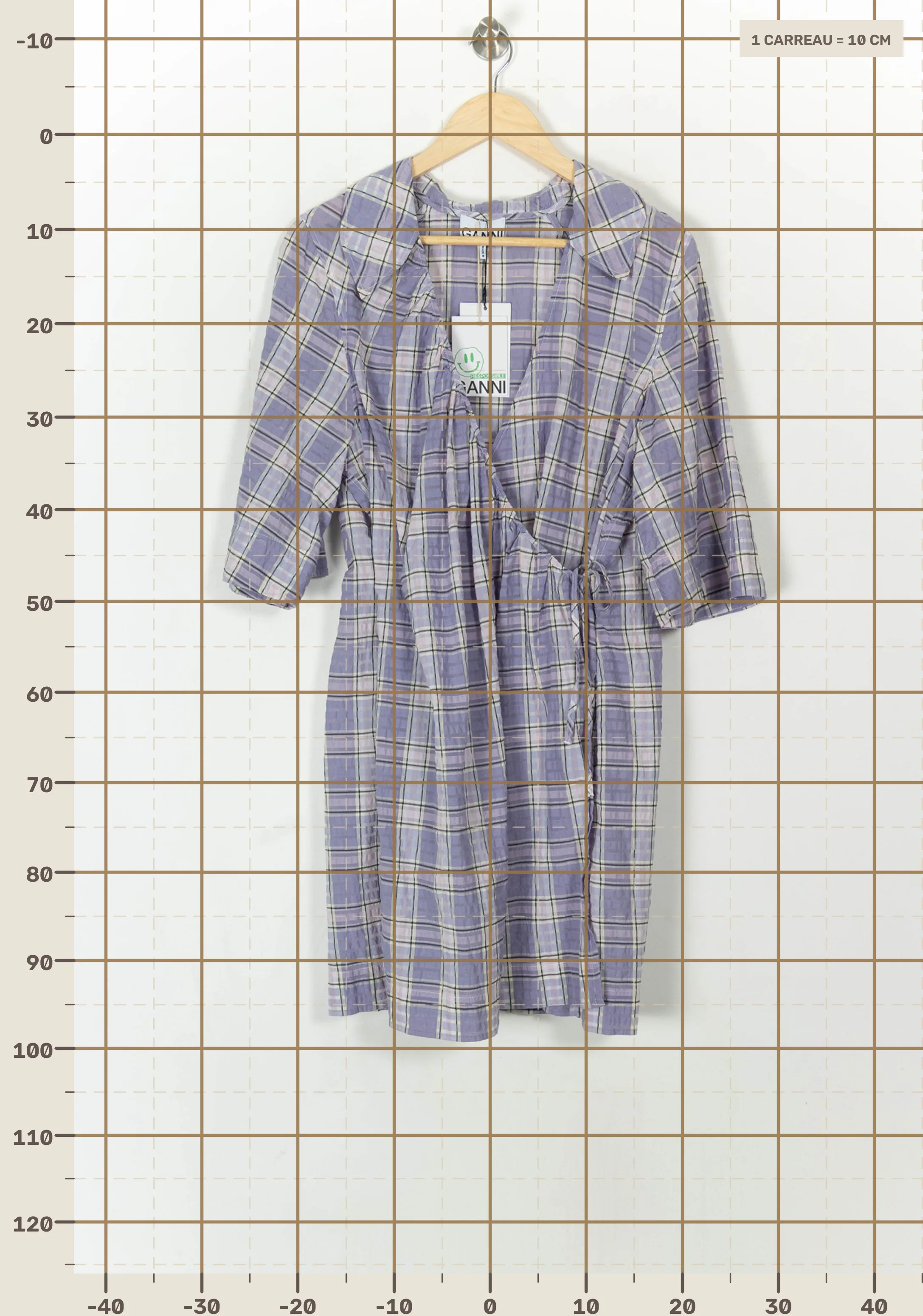 Short & midi dress GANNI - Seconde Main Purple
