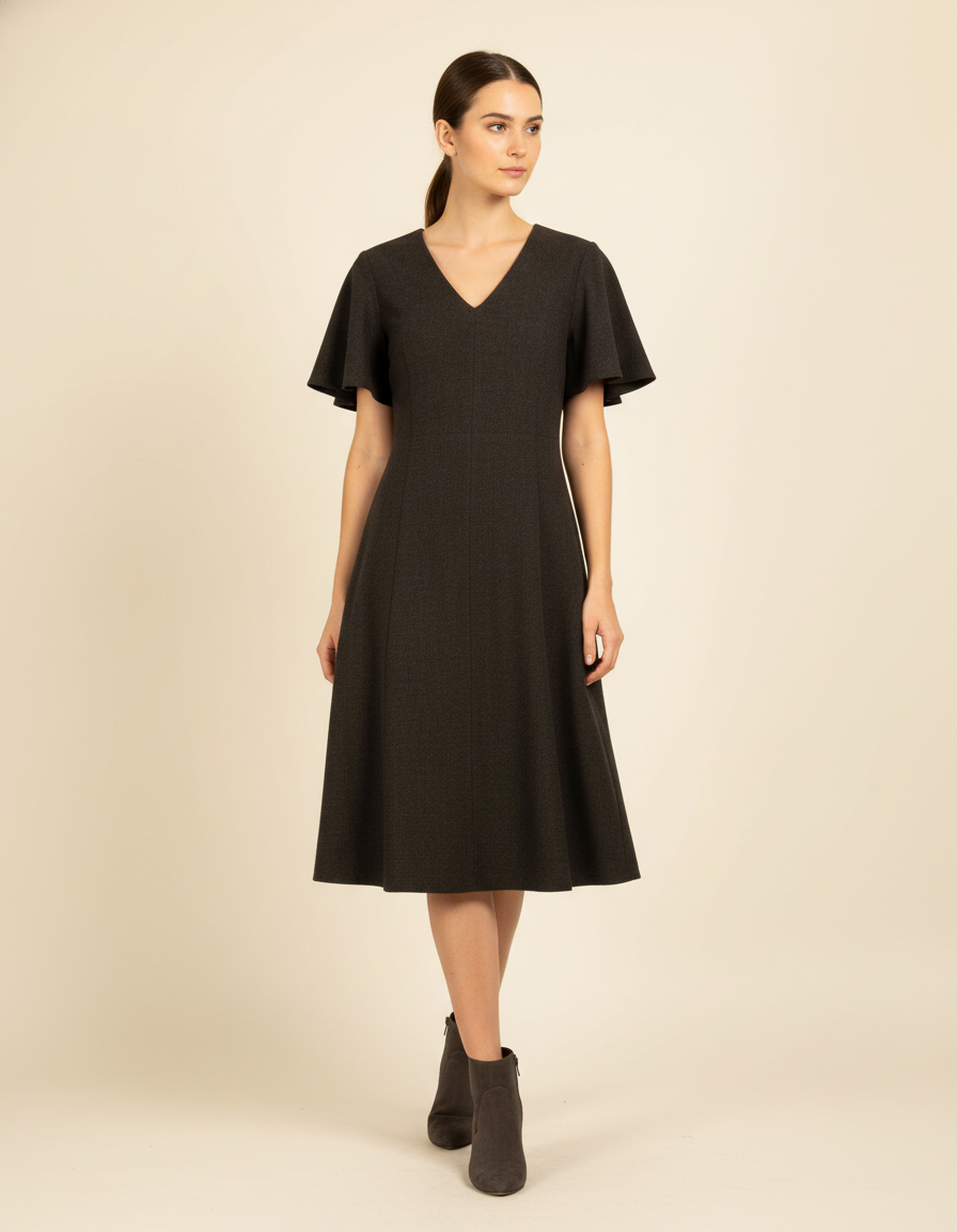 Short & midi dress TARA JARMON - Seconde Main Grey