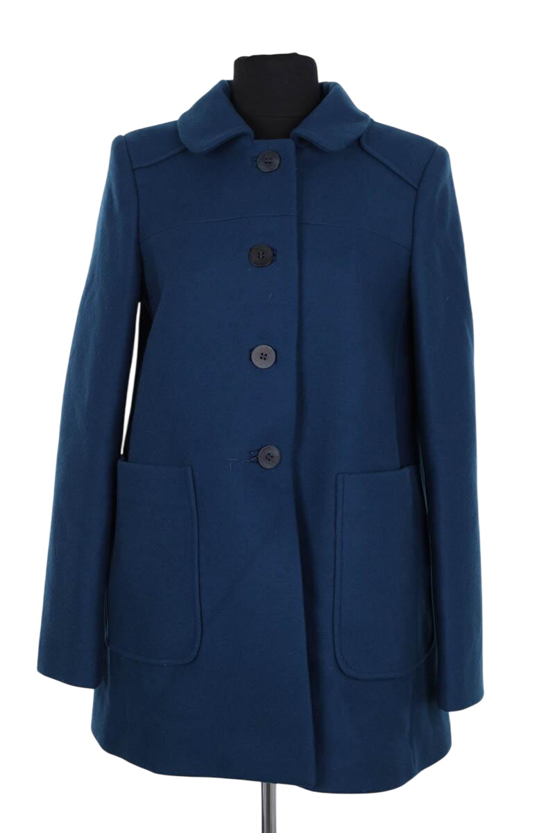 Virgin-wool coat TARA JARMON - Seconde Main Blue
