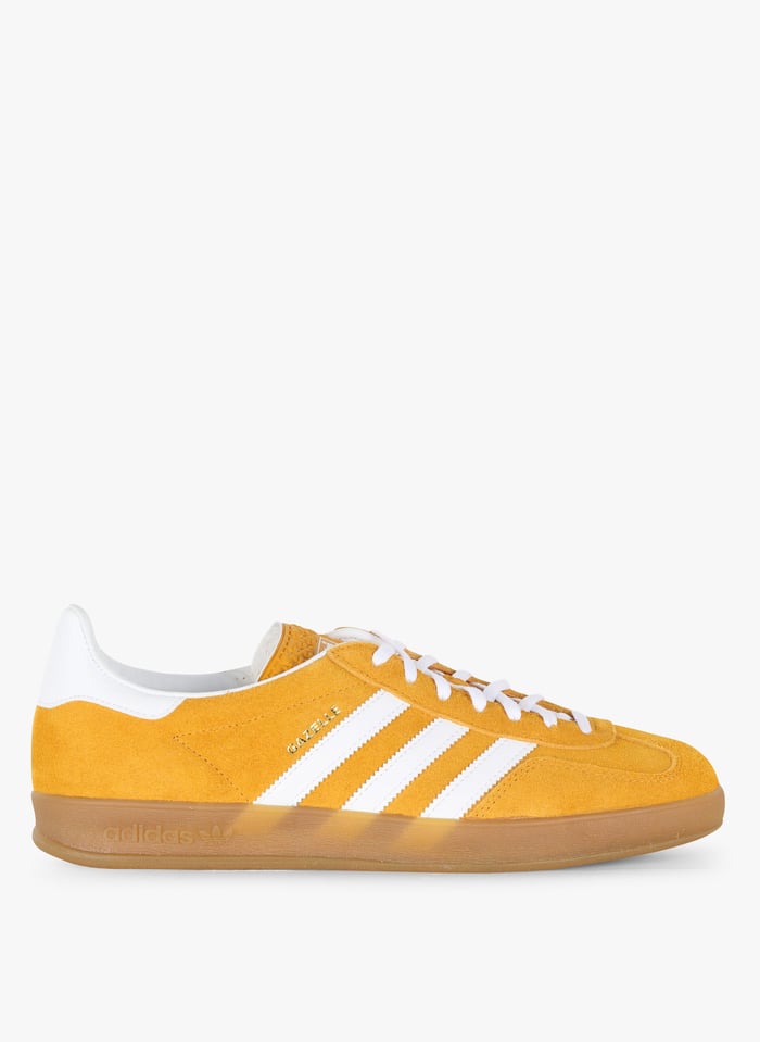 Adidas shoes leather clearance yellow