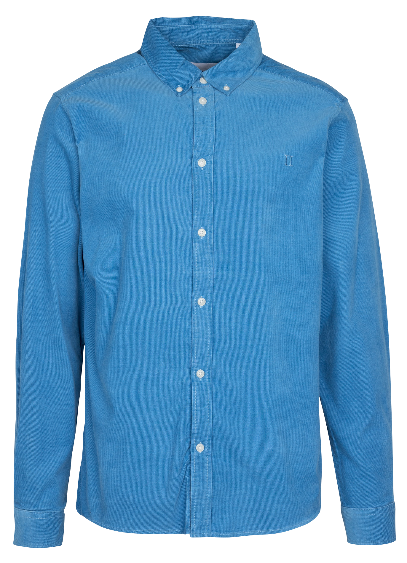 Chemise col américain en coton  LES DEUX Bleu