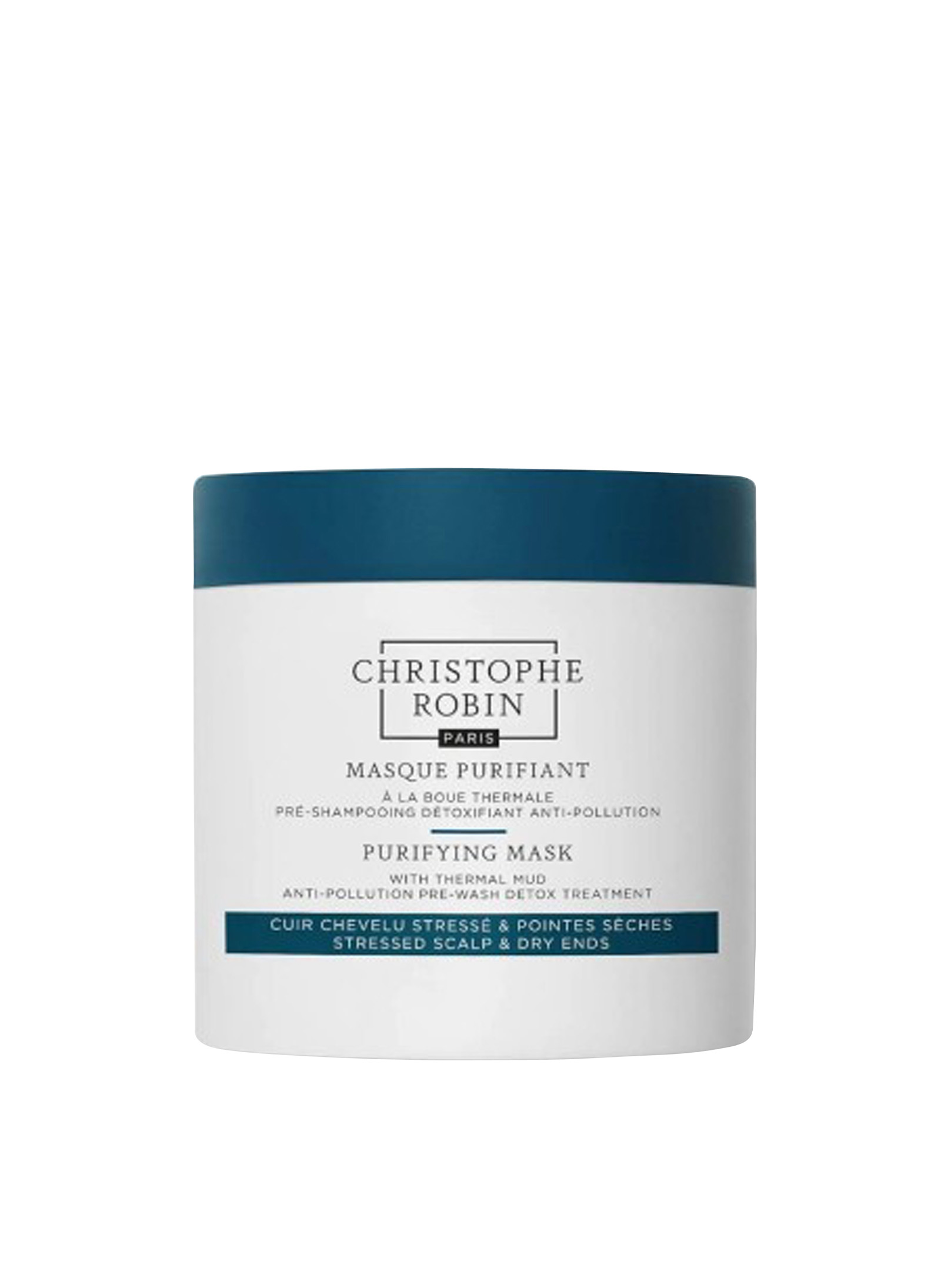 Masque purifiant à la boue thermale CHRISTOPHE ROBIN No color