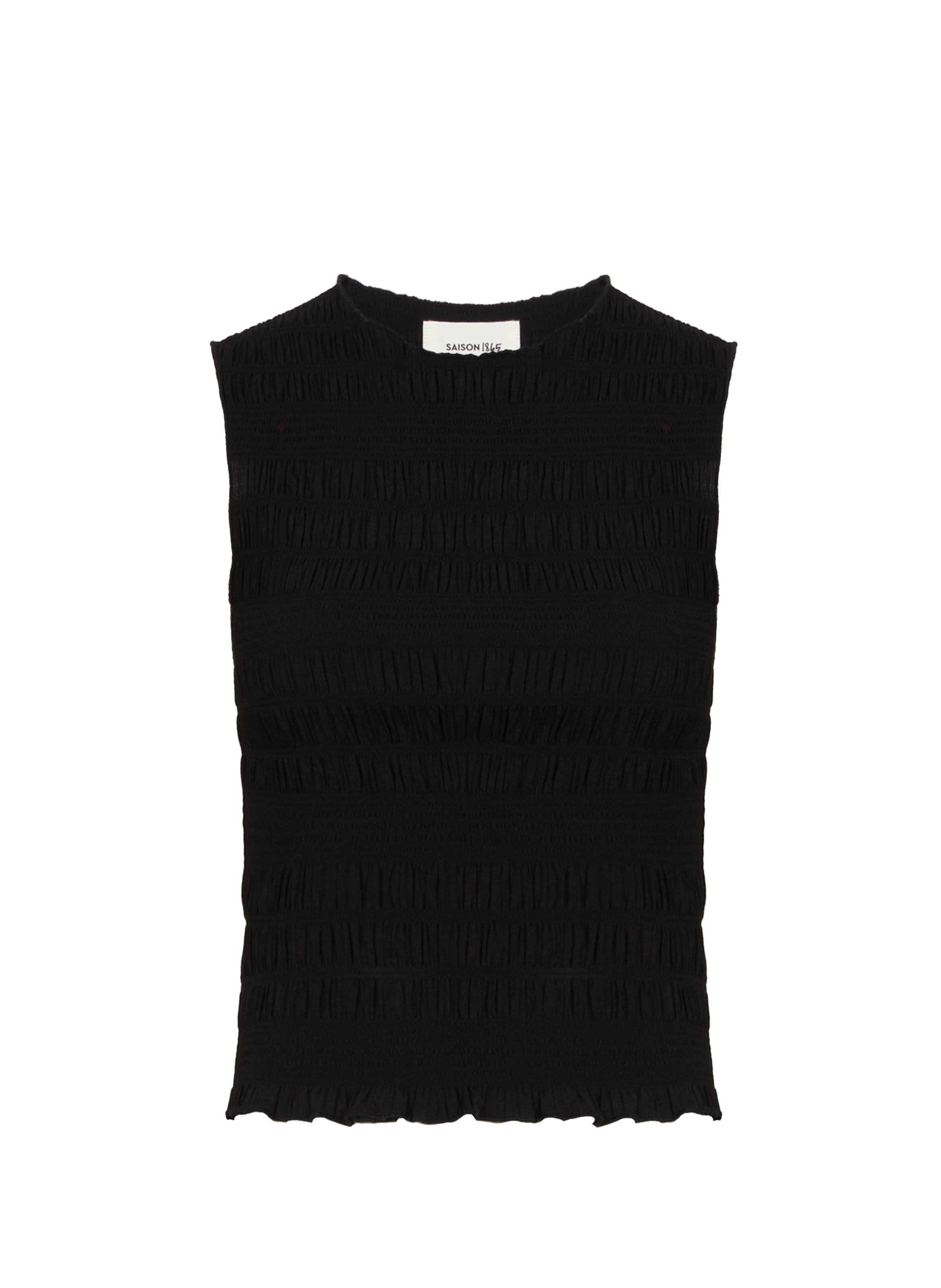 Fitted top SAISON 1865 Black