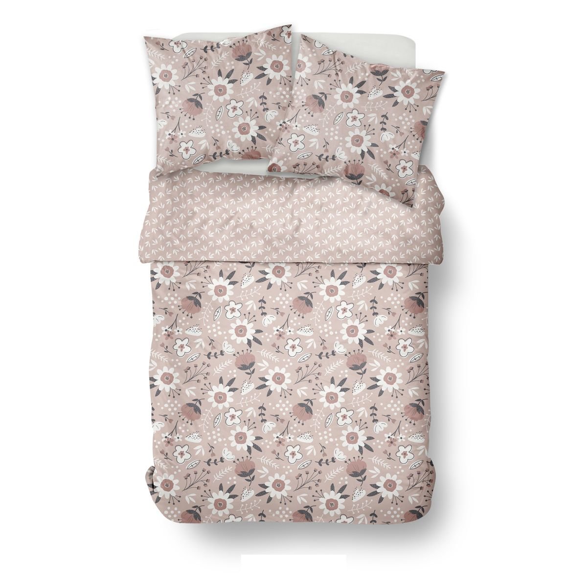 Cotton bedding set TODAY LINGE DE MAISON Pink