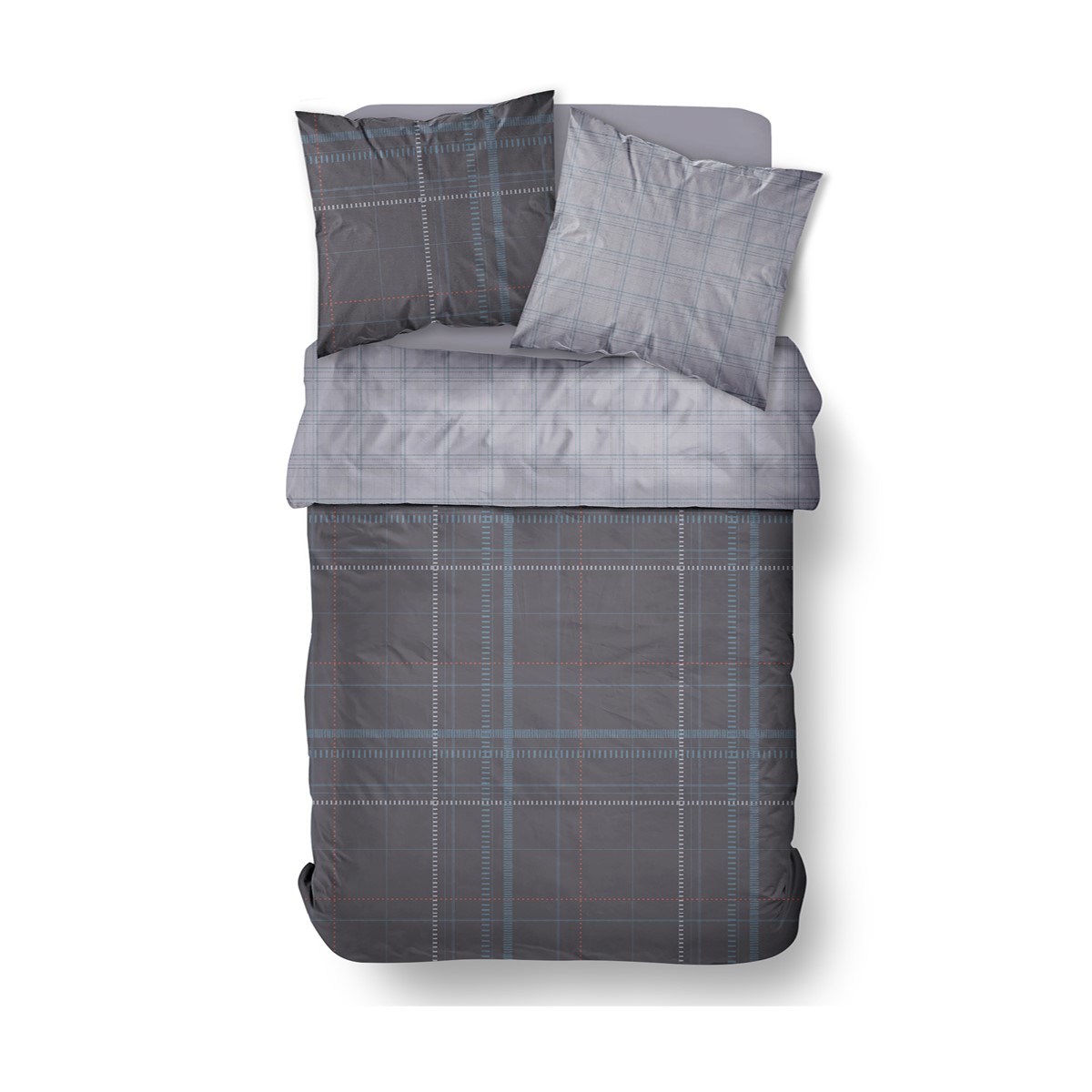 Printed cotton bed set TODAY LINGE DE MAISON Blue