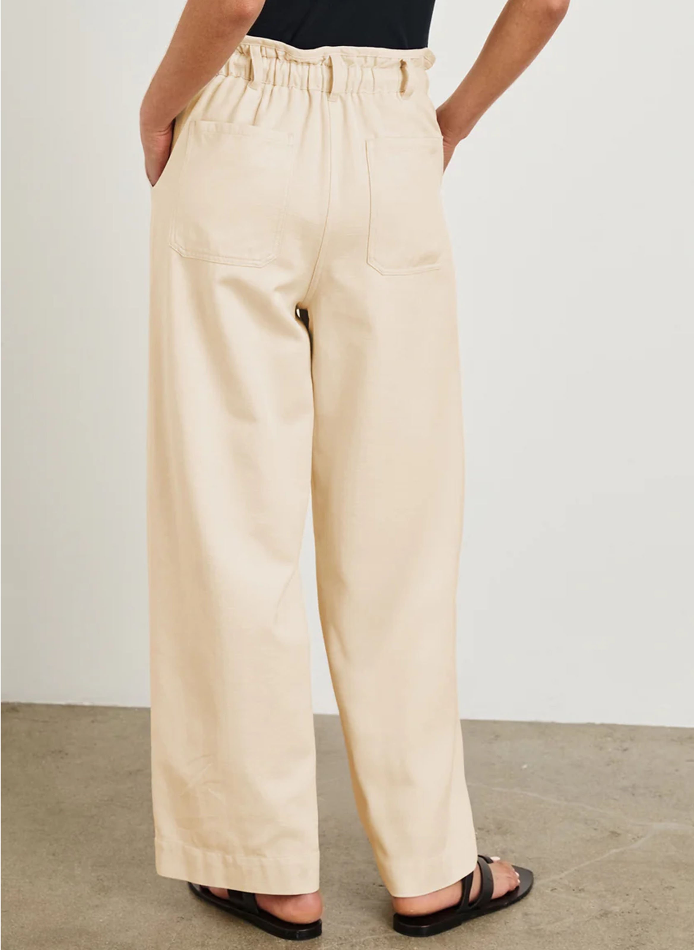 Cotton-blend chinos RAILS Beige
