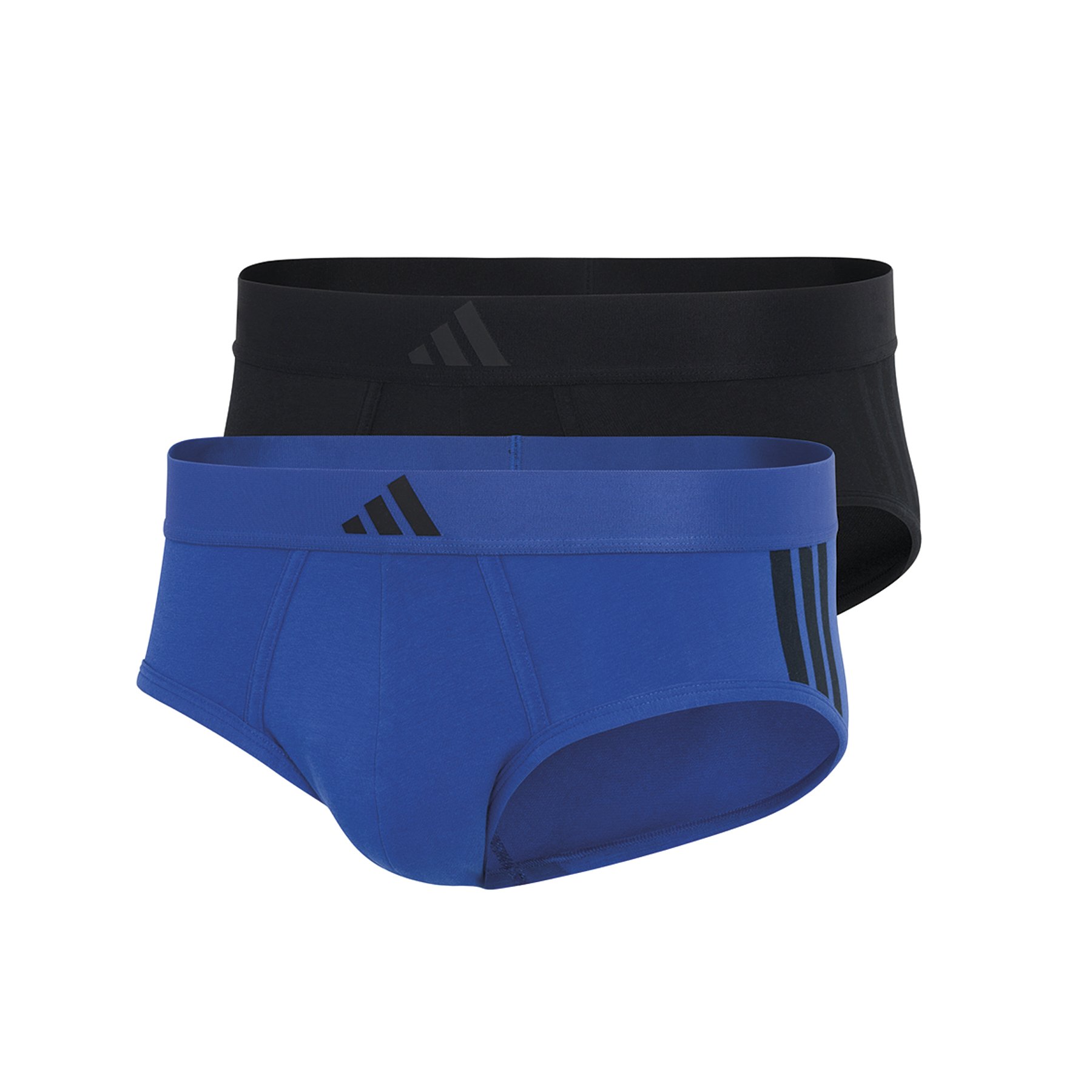 Set of men's active flex cotton stripes adidas sport briefs