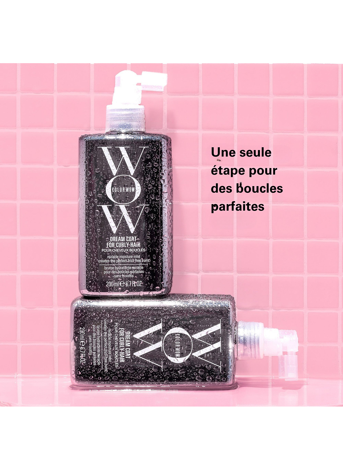 Dream Coat - Waterdichtmakende spray voor gekruld haar COLORWOW No color