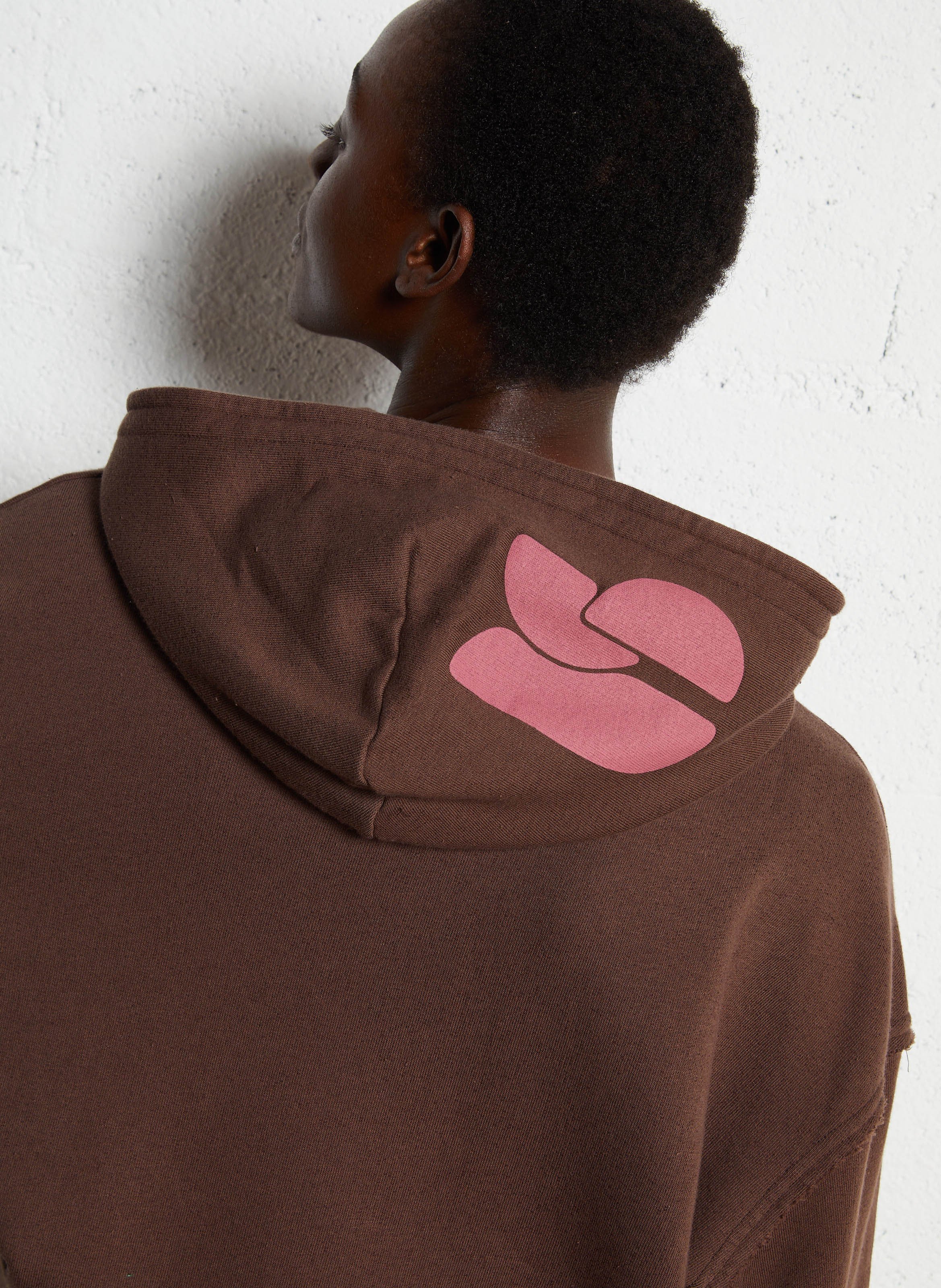 Sweat droit en coton mélangé BA&SH Noir