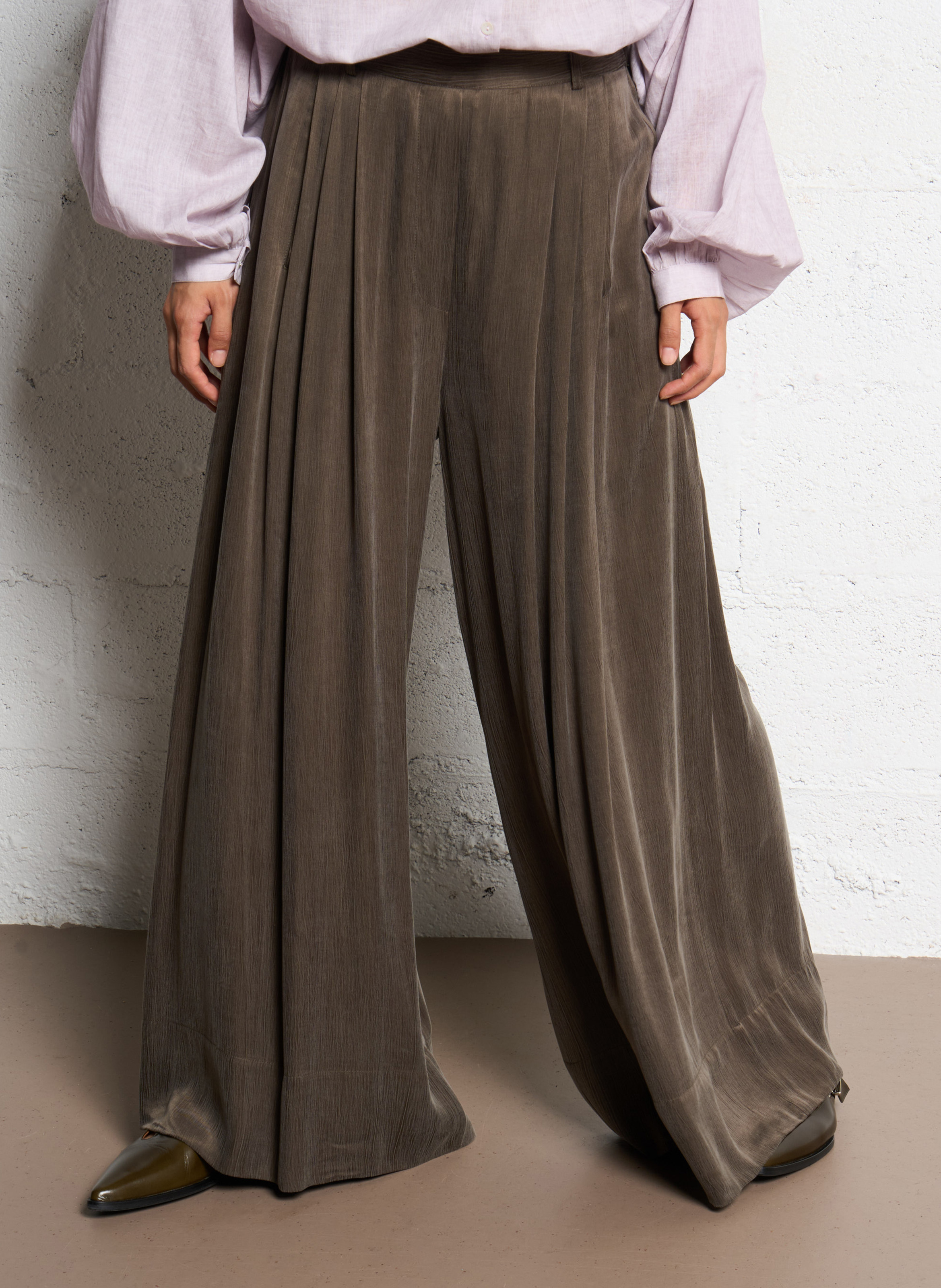 Wide trousers MES DEMOISELLES Black