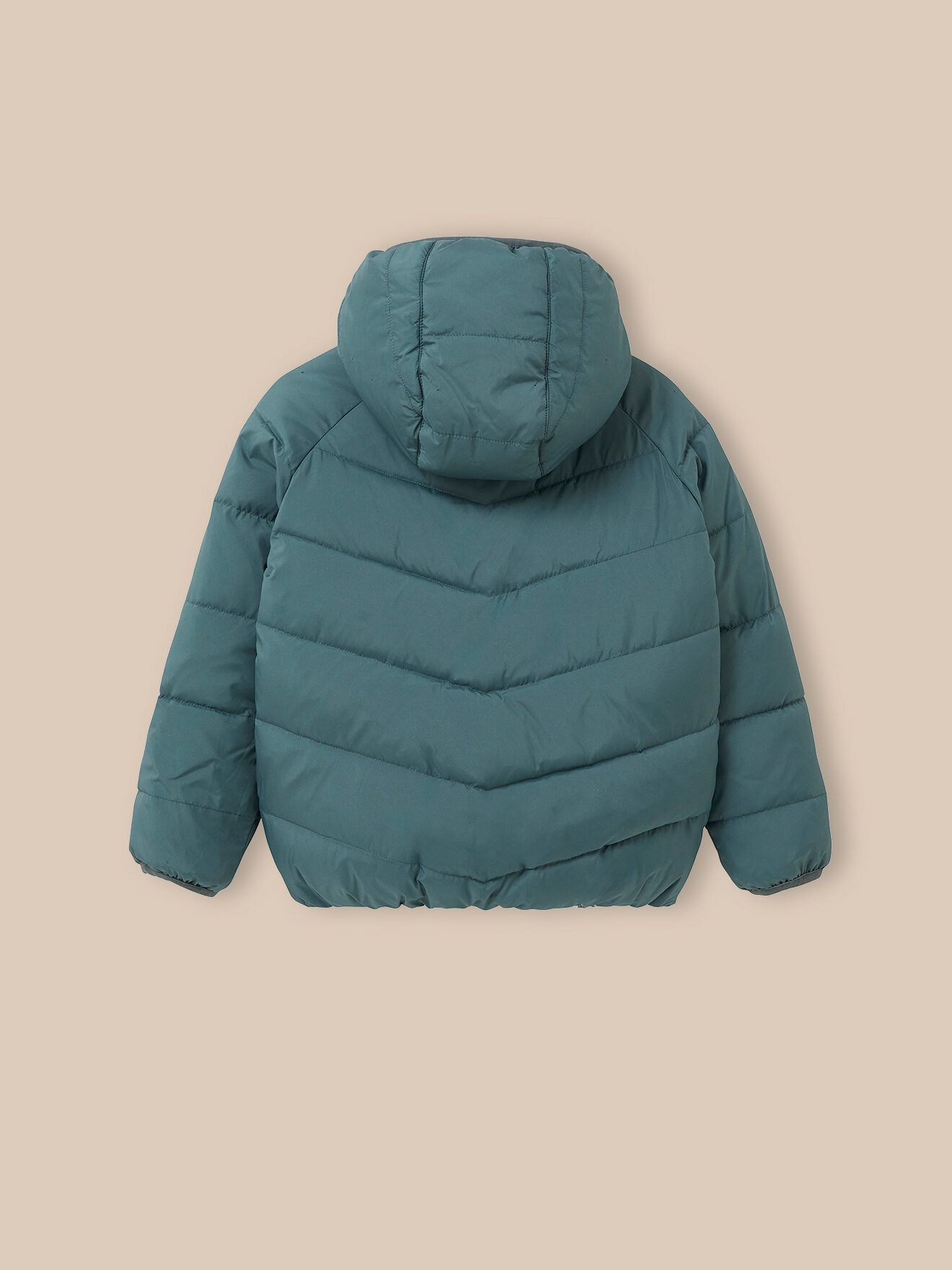 Reversible 2-in-1 Puffer Jacket CYRILLUS Green