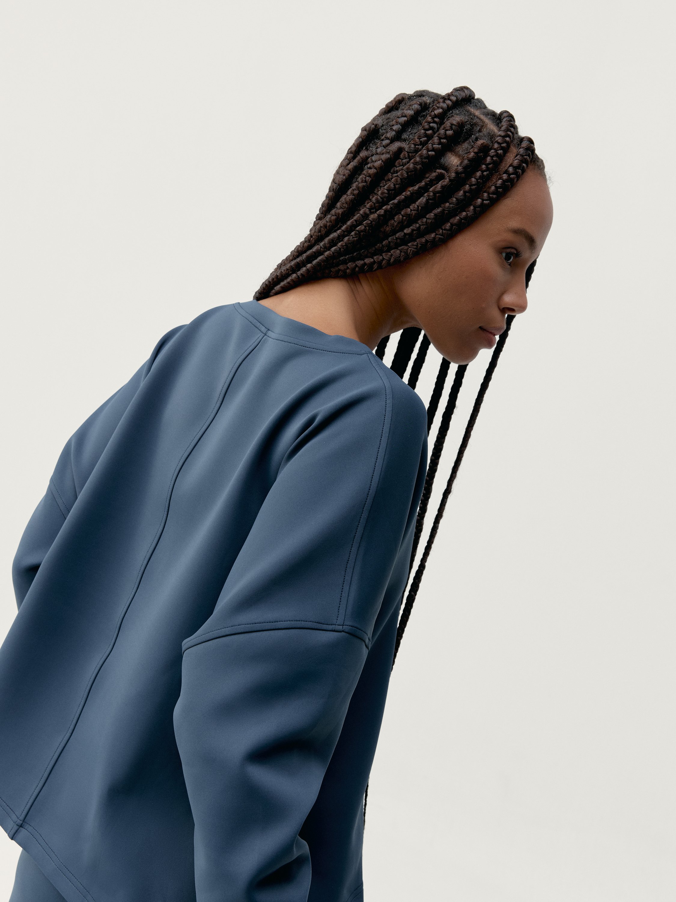 Soft touch INIYA sweatshirt BORN LIVING YOGA Blue