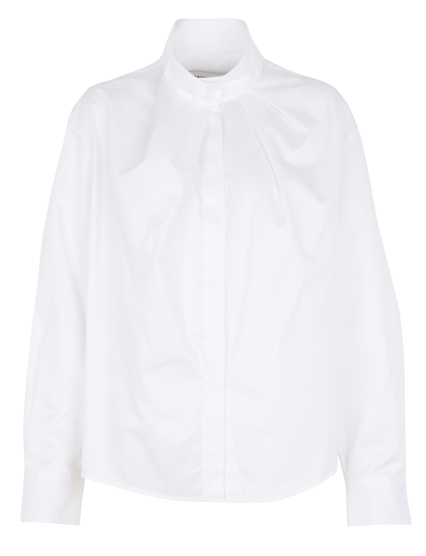 Chemise droite en coton MARGAUX LONNBERG Blanc