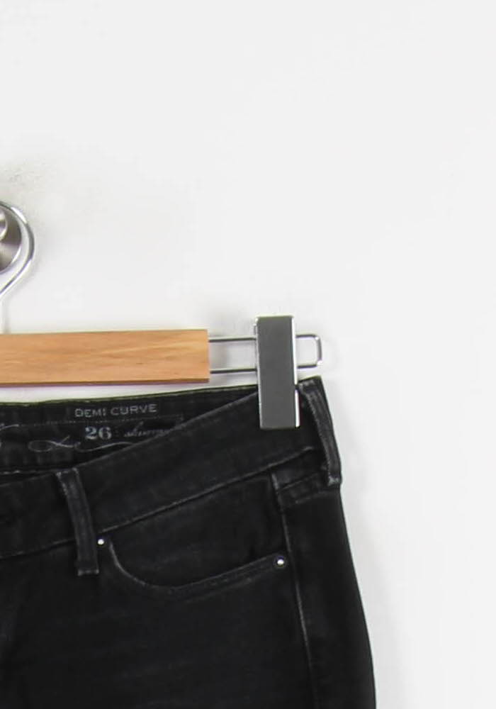 Cropped slim jeans with studs LEVI'S - Seconde main Black