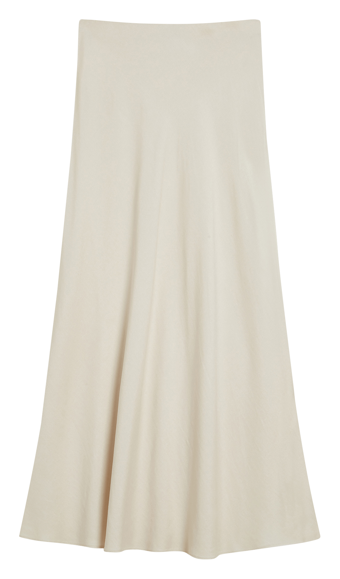 Lange, gerende rok GRACE ET MILA Beige