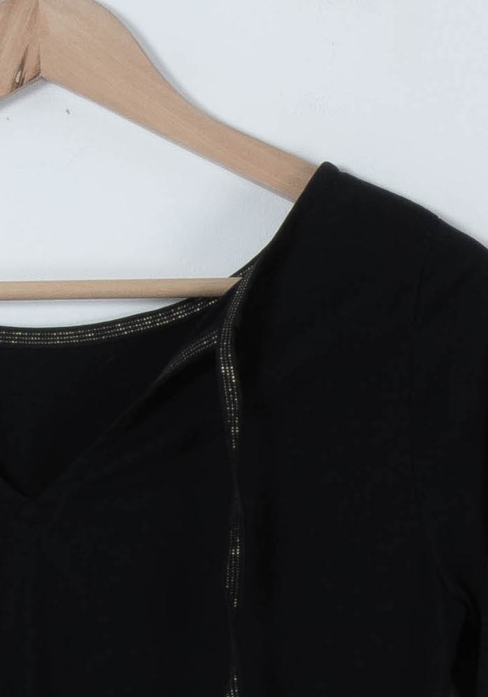 Tommy Badge T-shirt SEZANE - Seconde main Black