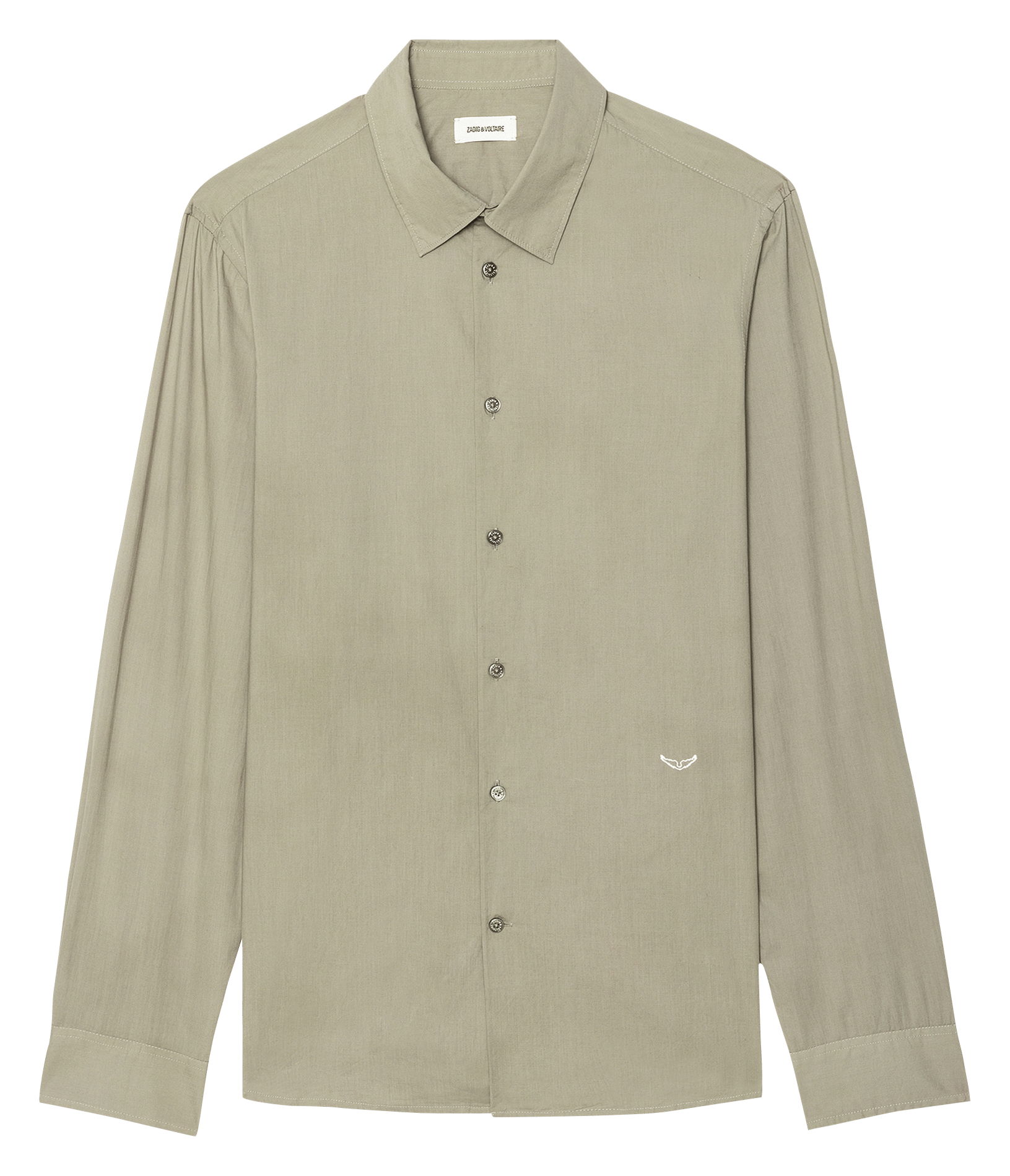Blouse biokatoen ZADIG&VOLTAIRE Groen