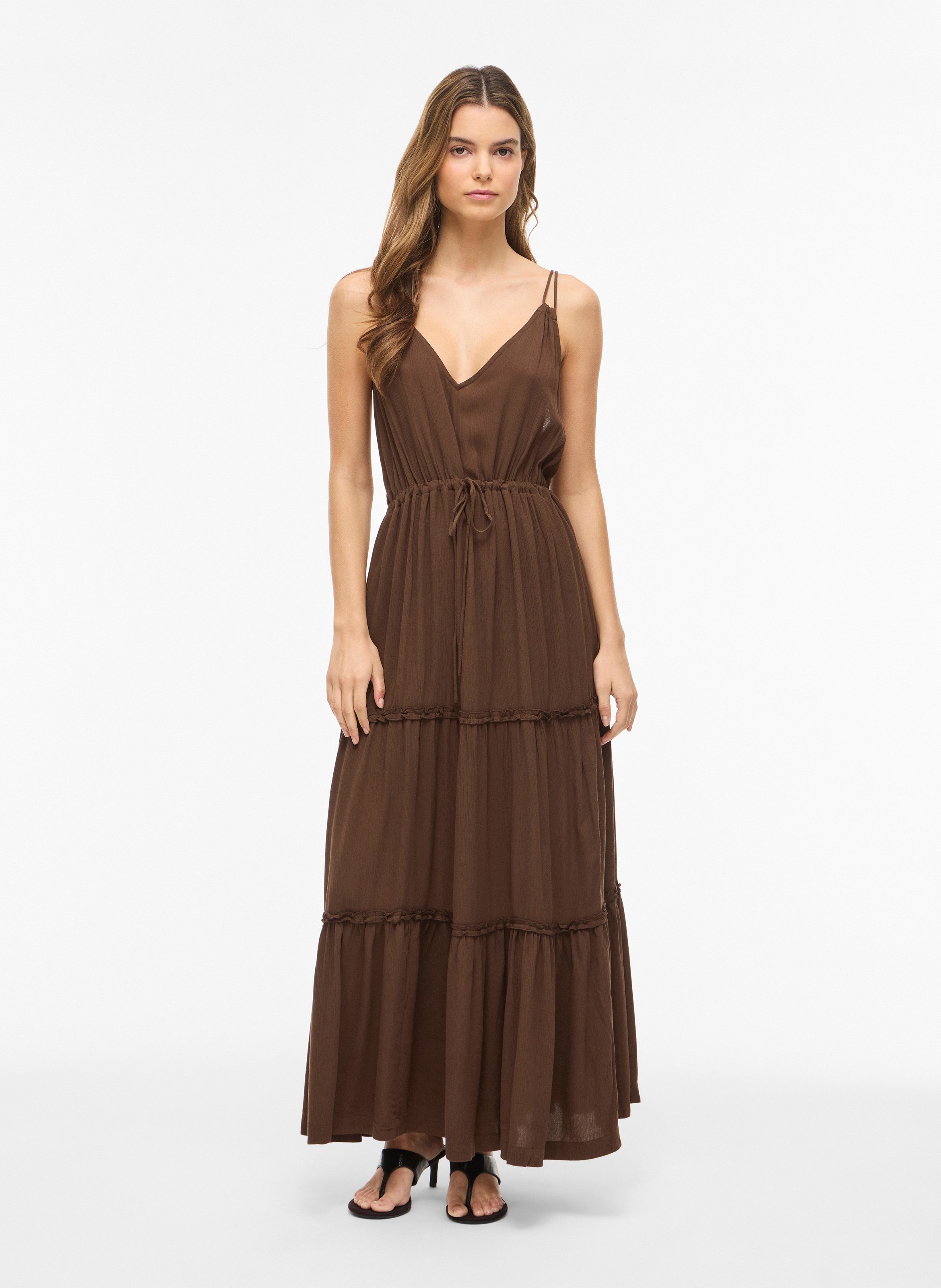 Loose-fit long dress VILA Black