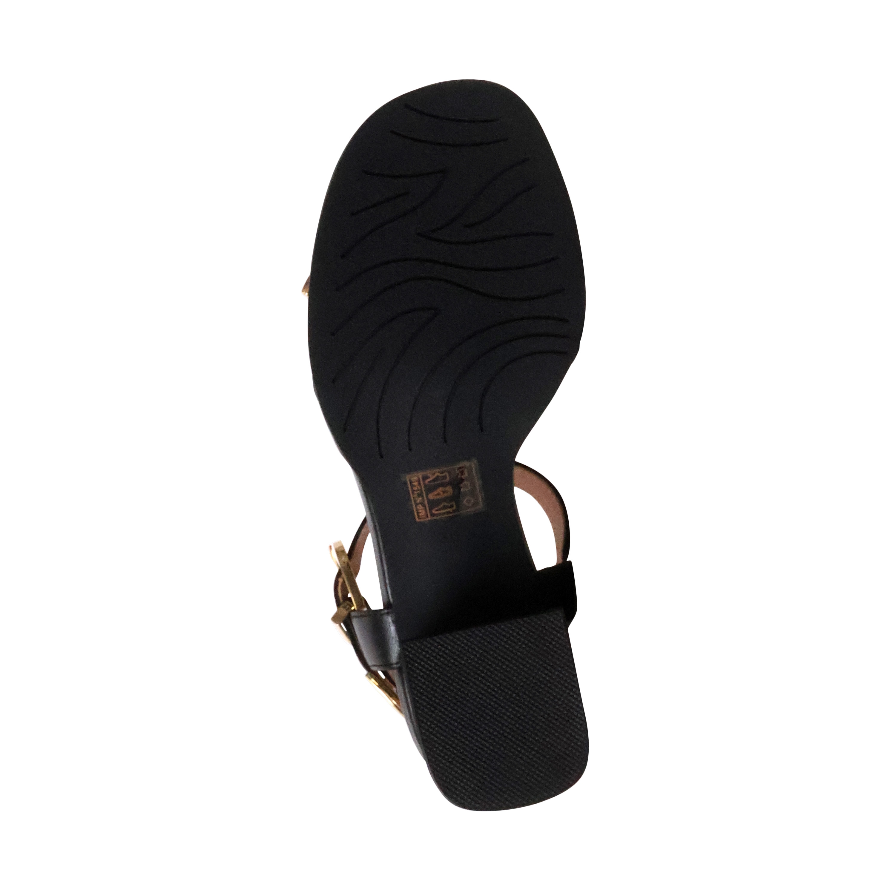 Leather heeled sandals - Keith EMILIE KARSTON Black