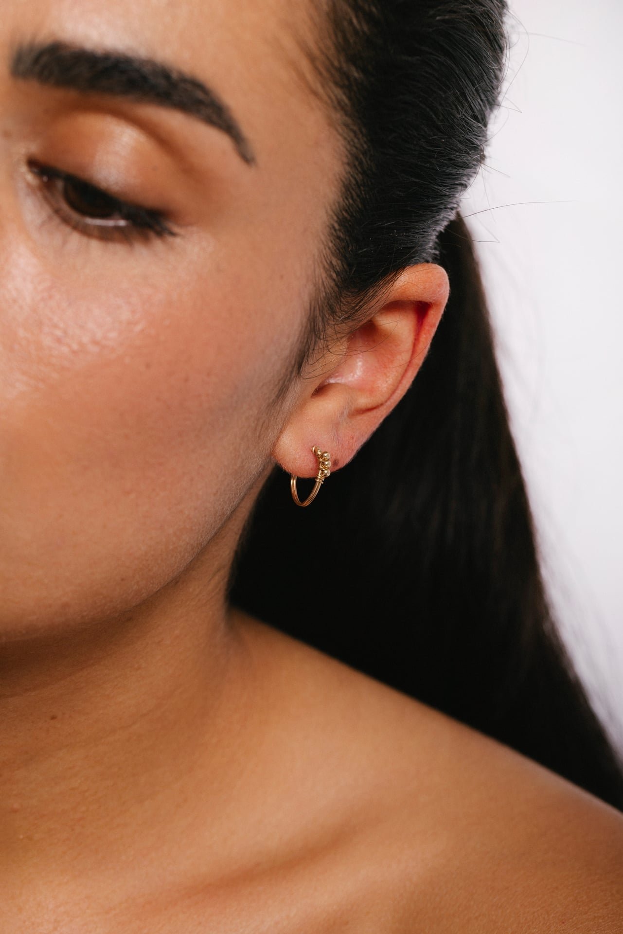Thea Hoop Earrings - Gold YAY Golden