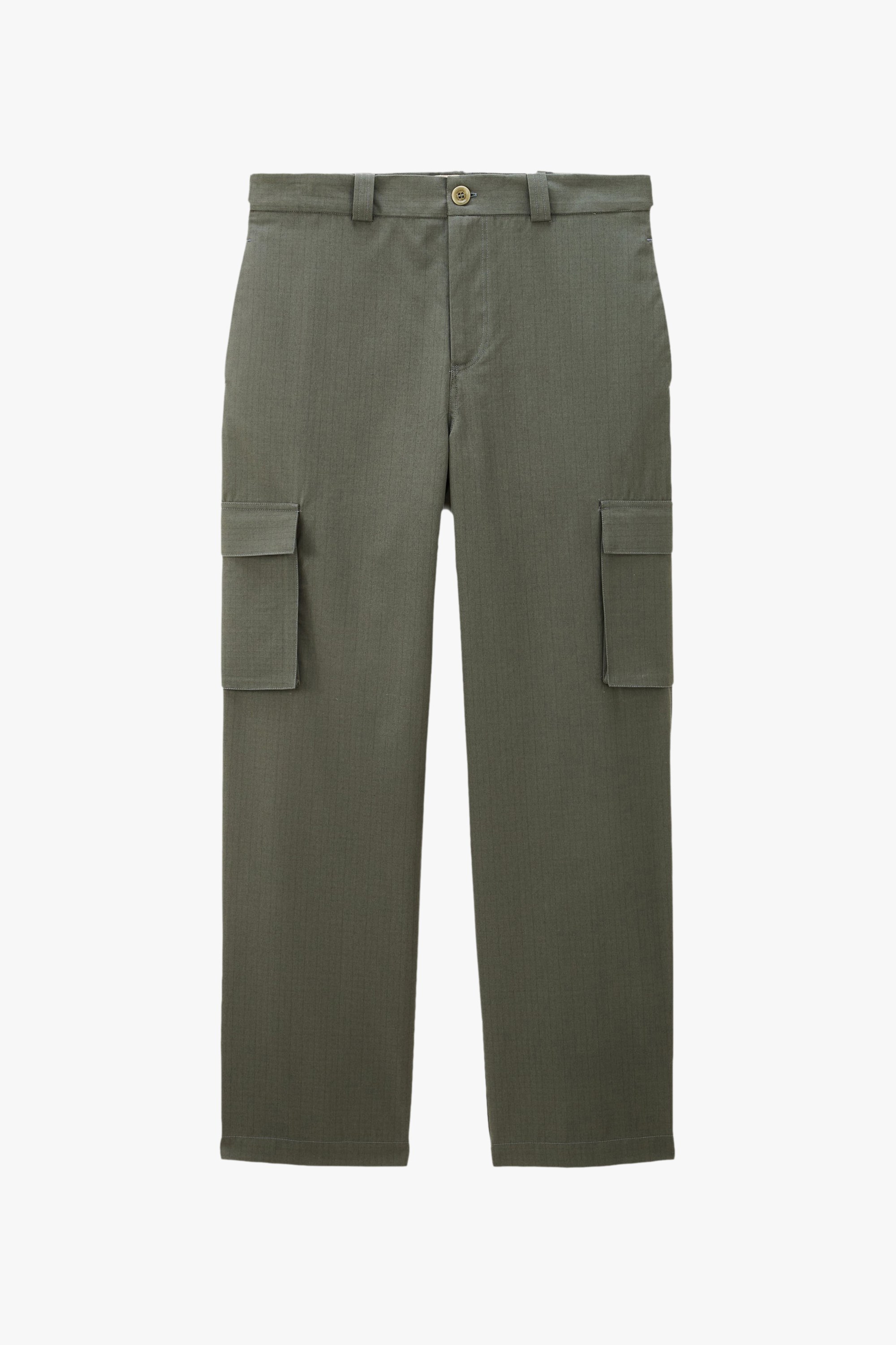 Cargo wide-leg pants Noyoco Green