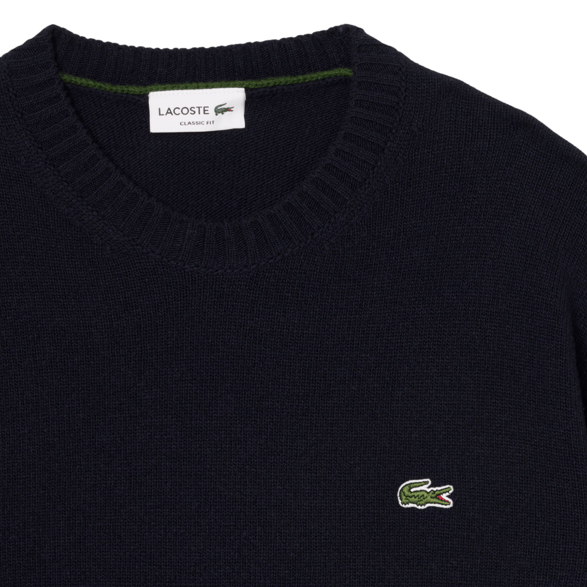 Fine wool sweater LACOSTE Blue
