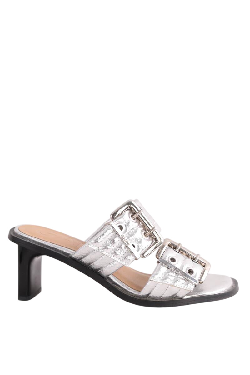 Heels GANNI - Seconde Main Silver