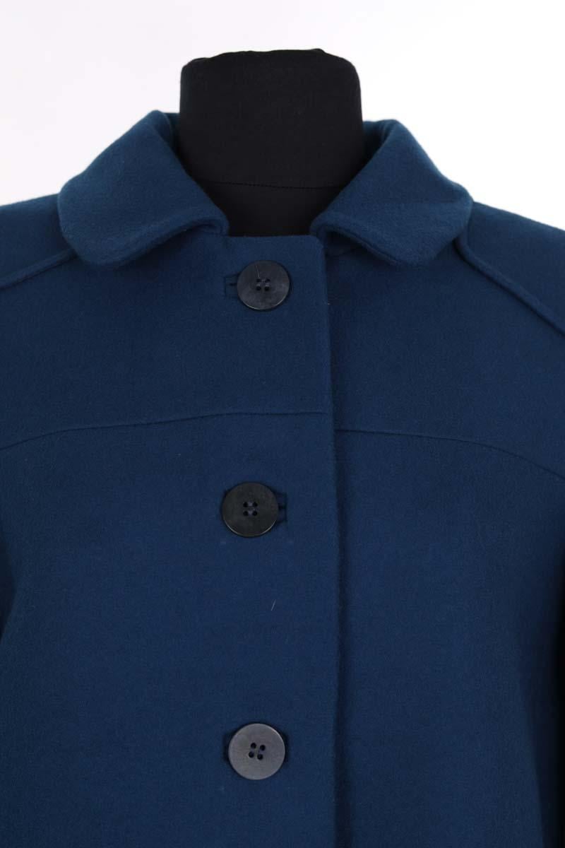 Virgin-wool coat TARA JARMON - Seconde Main Blue